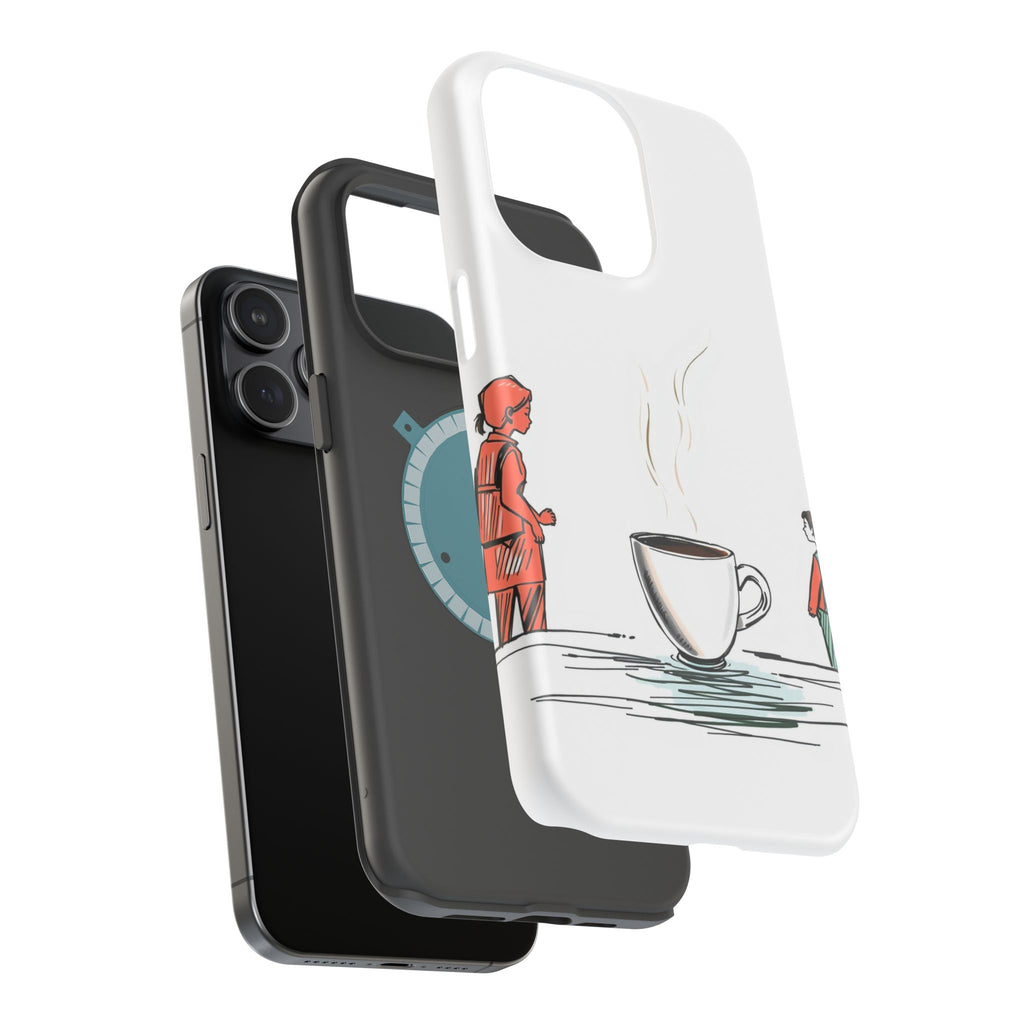 iPhone Coffee Before People Mystic Art Slim Everyday Designer Case · iPhone Case
