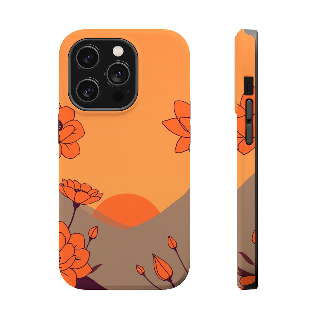 iPhone Radiant Floral Geometric Design Slim Everyday Designer Case · iPhone Case