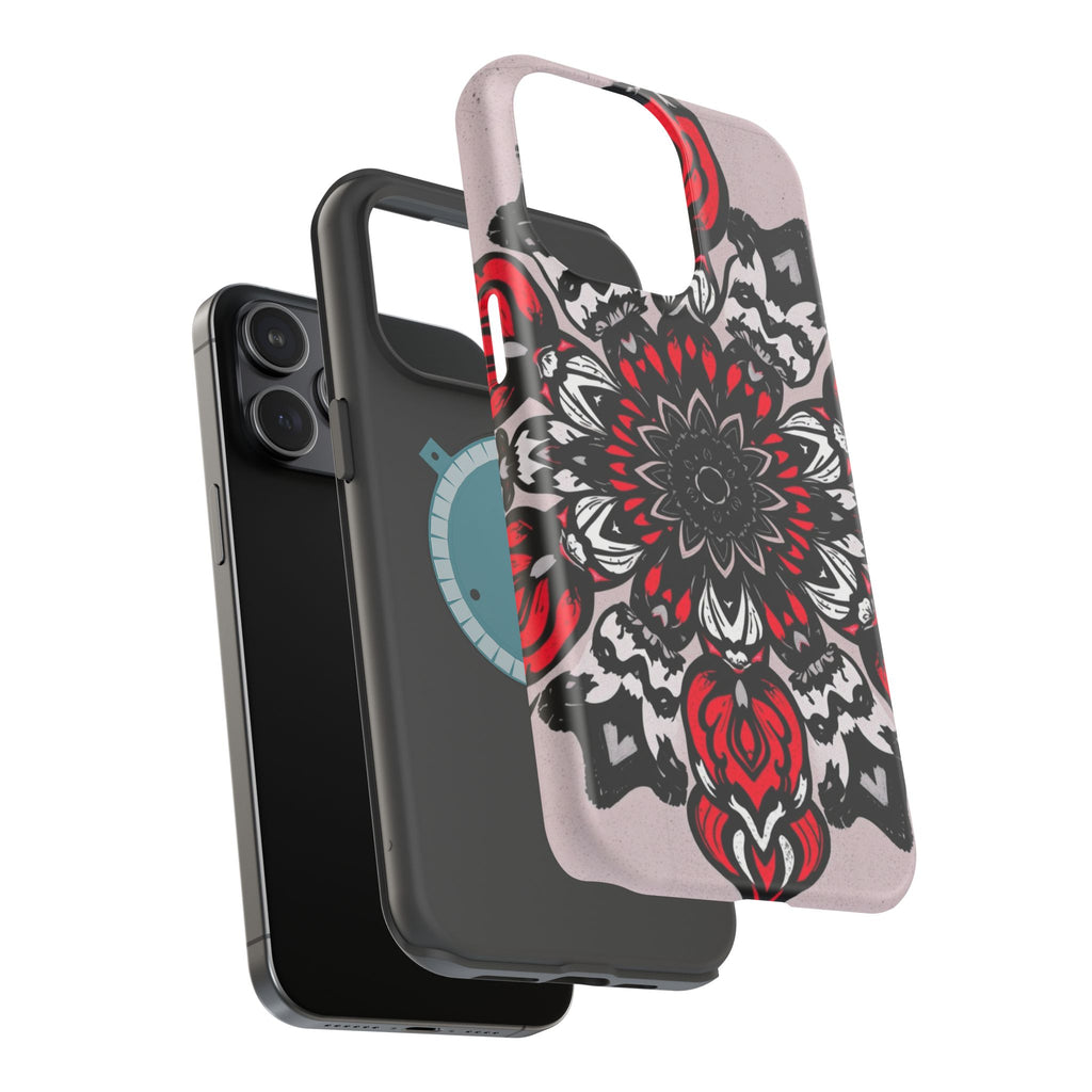 iPhone Floral Mandala Bold Art Slim Everyday Designer Case · iPhone Case