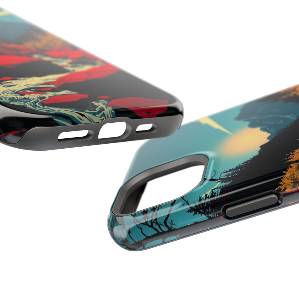 iPhone Earthy Spring Creek Design Bold Modern Everyday Snap Case · iPhone Case