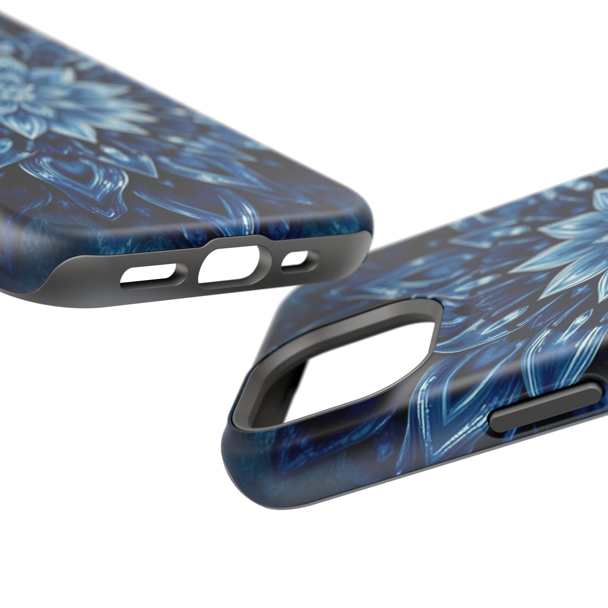 iPhone Floral Mandala Electric Art Bold Modern Everyday Snap Case · iPhone Case