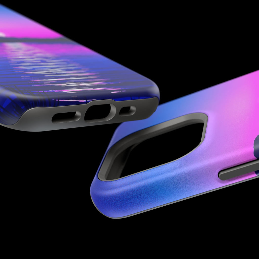 iPhone Indigo And Violet Lake at Twilight Slim iPhone Everyday Designer · iPhone
