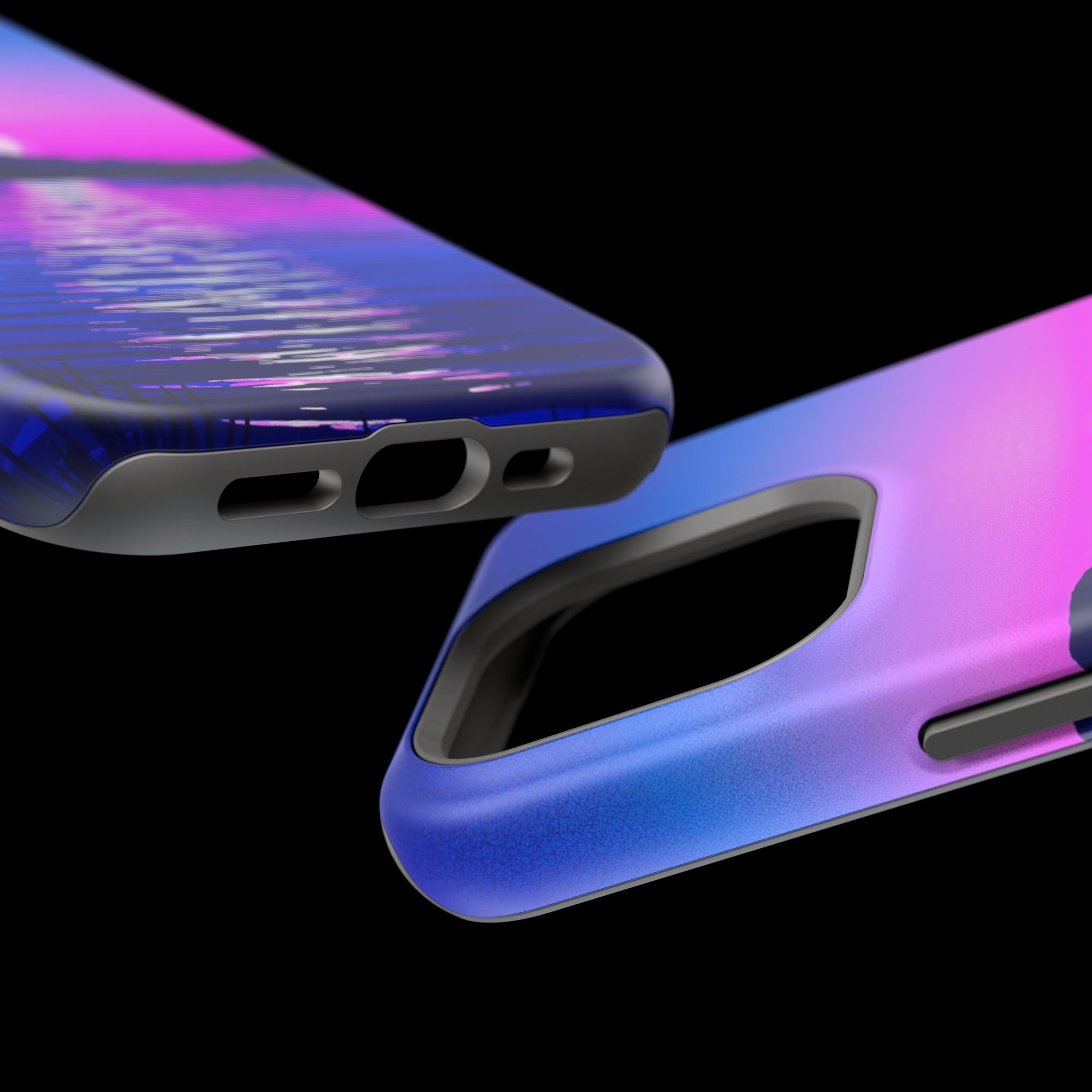 iPhone Indigo And Violet Lake at Twilight Slim iPhone Everyday Designer · iPhone