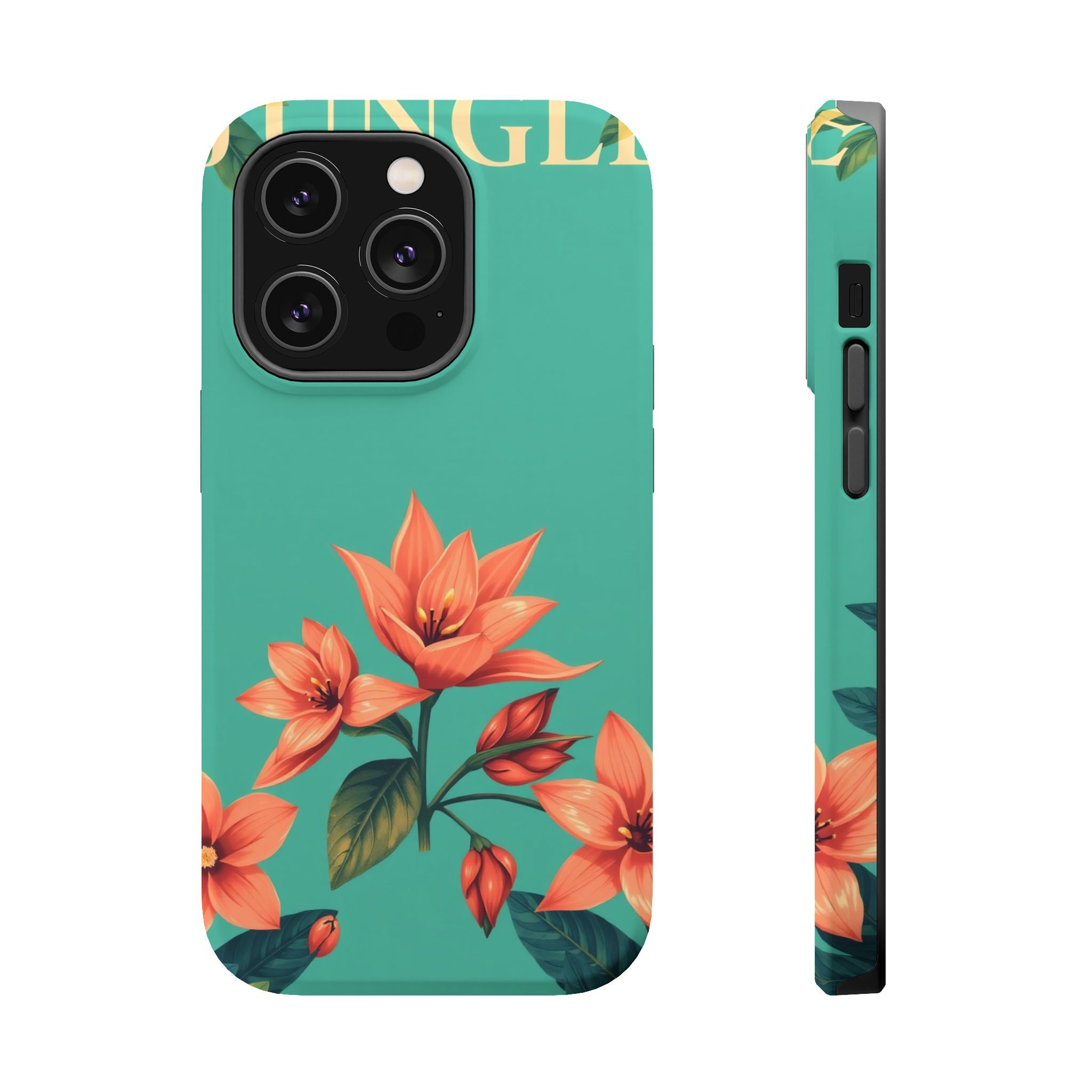 iPhone Jungle Floral Enchanted Art Bold Modern Everyday Snap Case · iPhone Case
