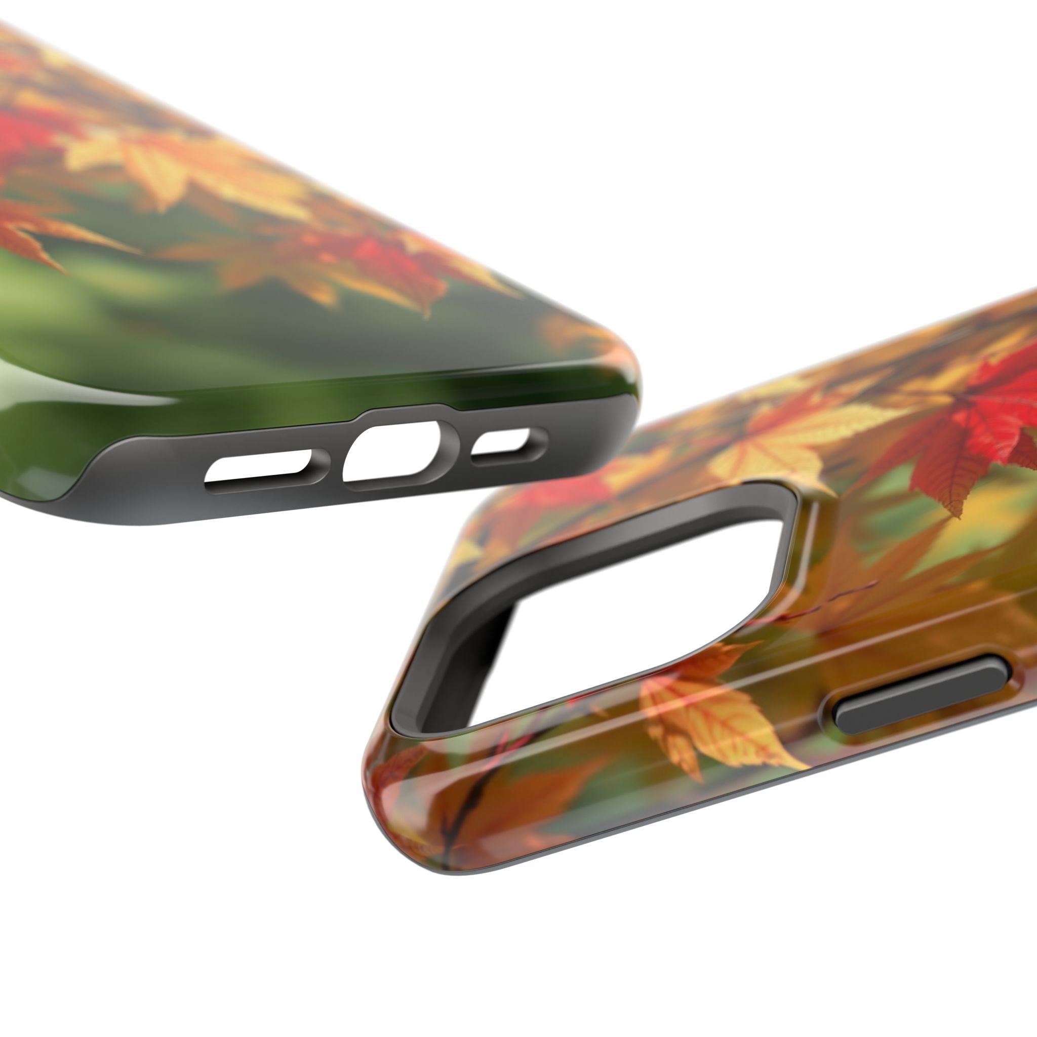 iPhone Earthy Autumn Maple Design Bold Modern Everyday Snap Case · iPhone Case