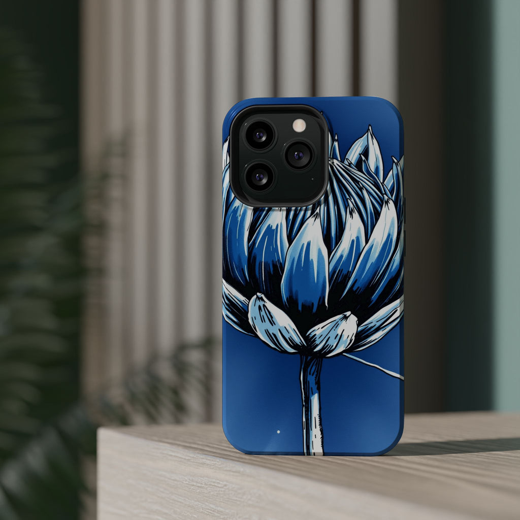 iPhone Protea Bold Hand-Drawn Sketch Slim Everyday Designer Case · iPhone Case