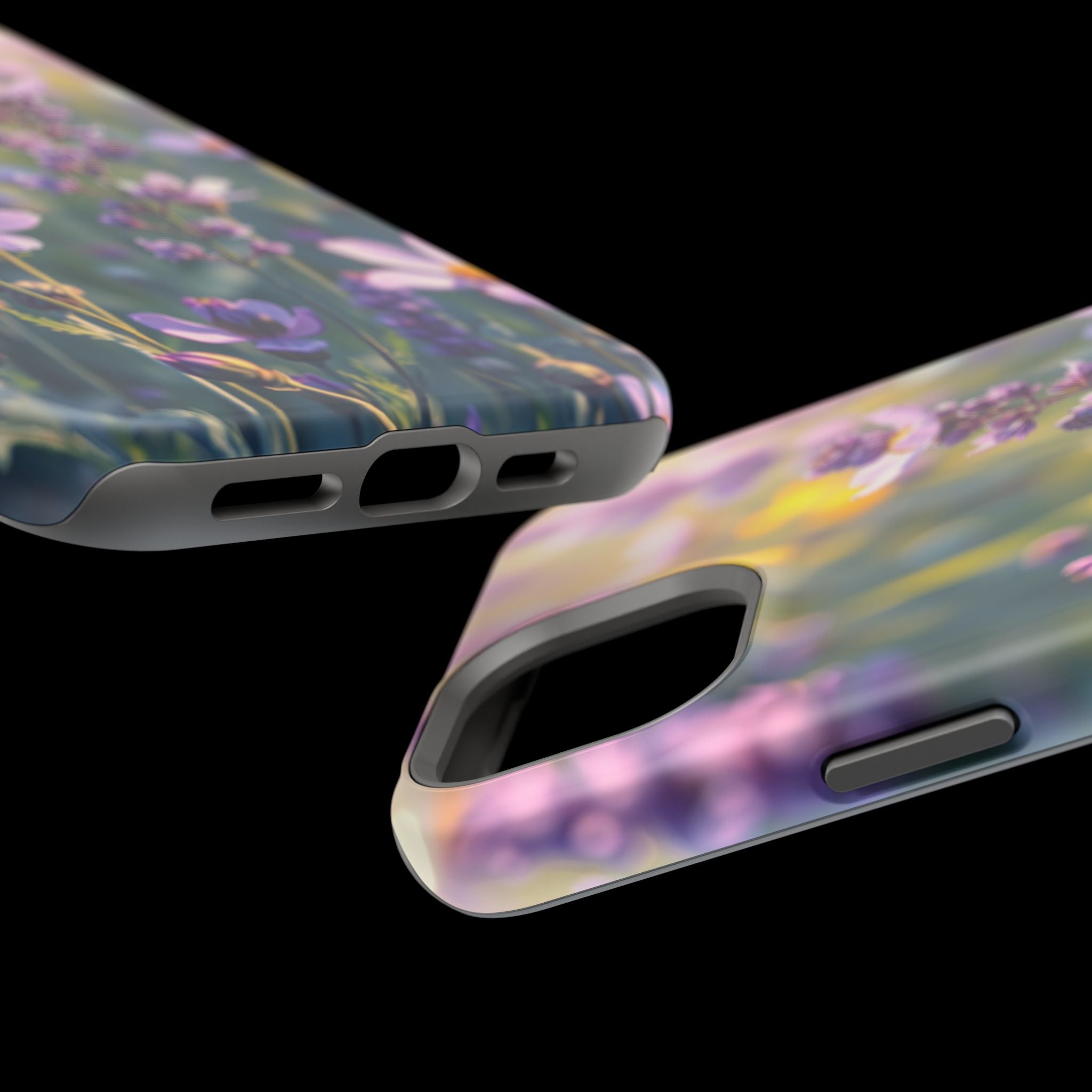 iPhone Lavender And Pearl Wildflower Field Slim iPhone Everyday · iPhone Case