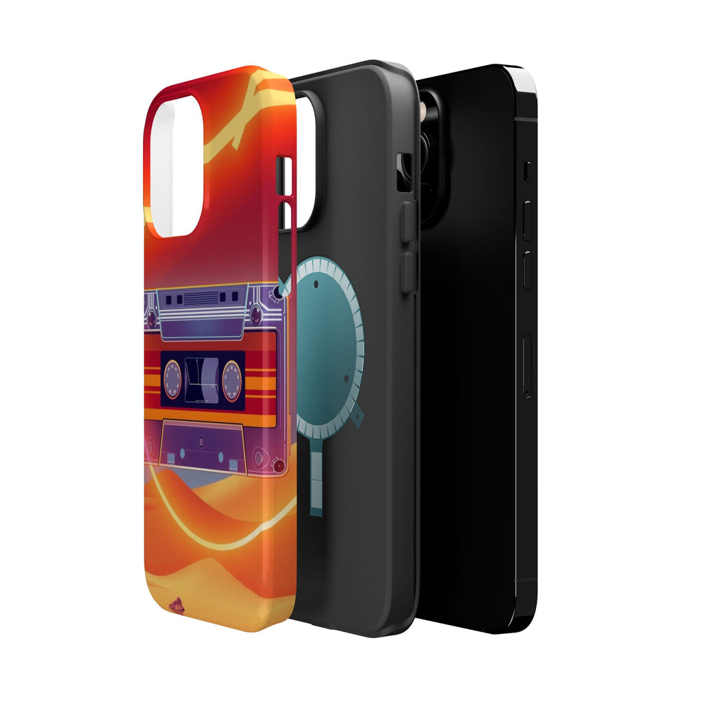 iPhone Cassette Tape Rewind Bold Art Slim Everyday Designer Case · iPhone Case