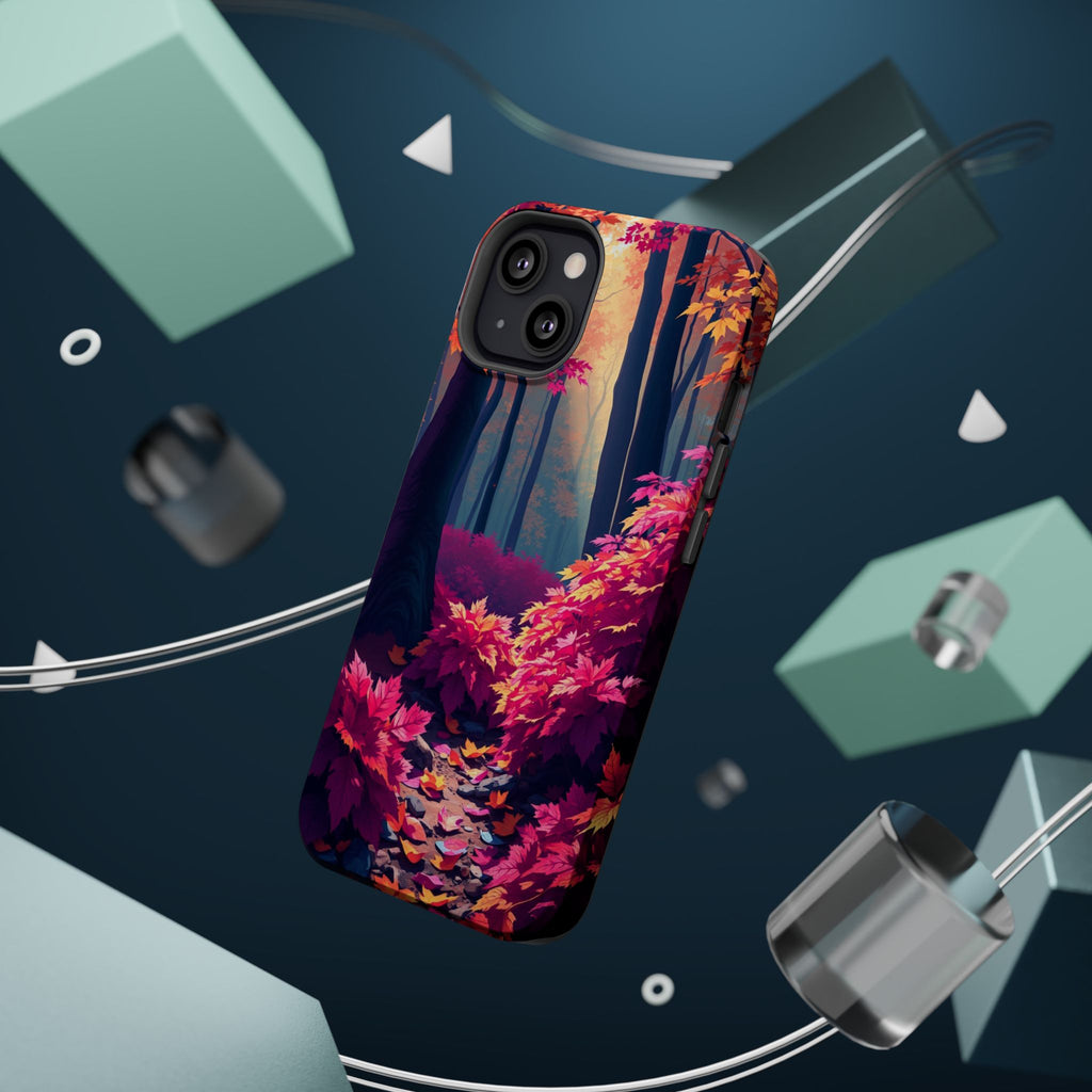 iPhone Earthy Autumn Forest Floor Design Slim Everyday iPhone Designer · iPhone