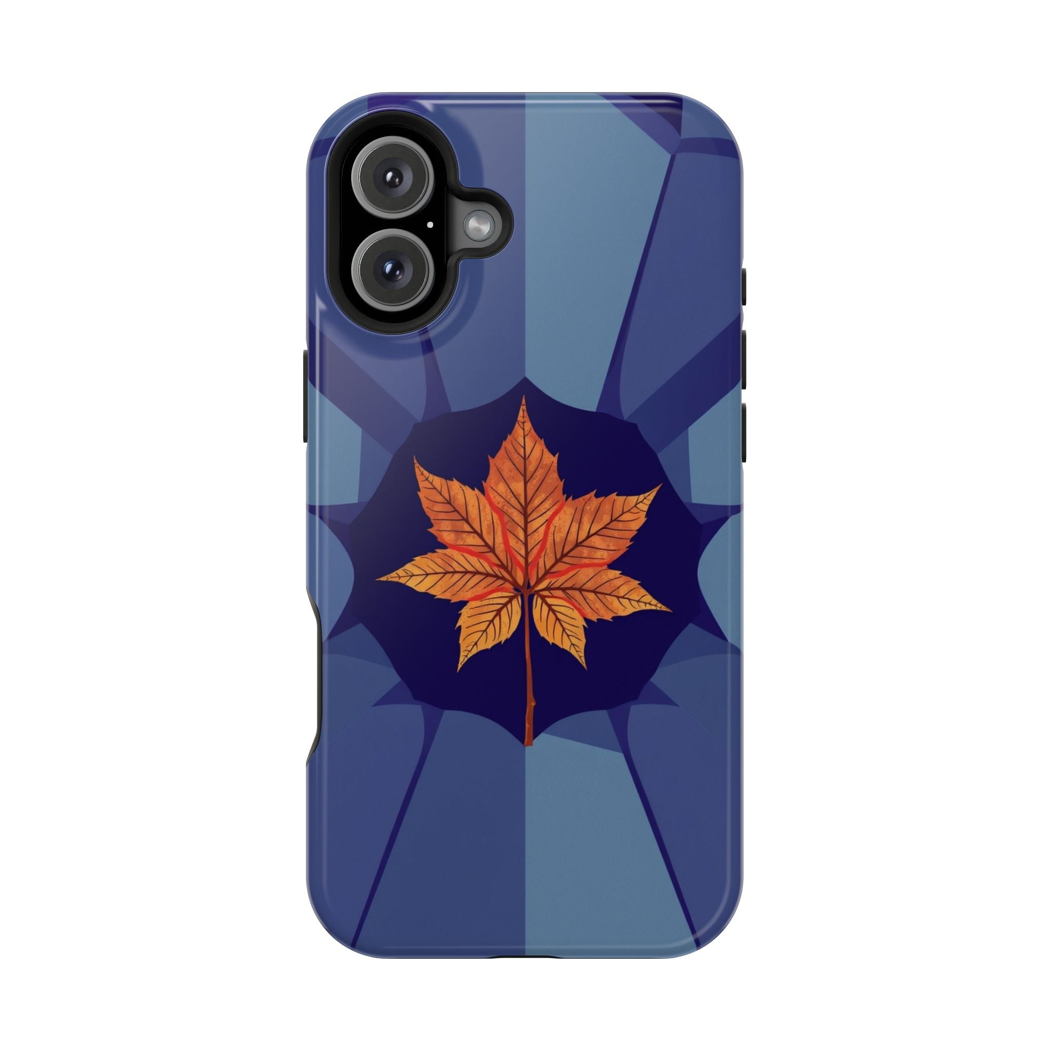 iPhone Autumn Maple Abstract Geometric Slim Everyday Designer Case · iPhone Case