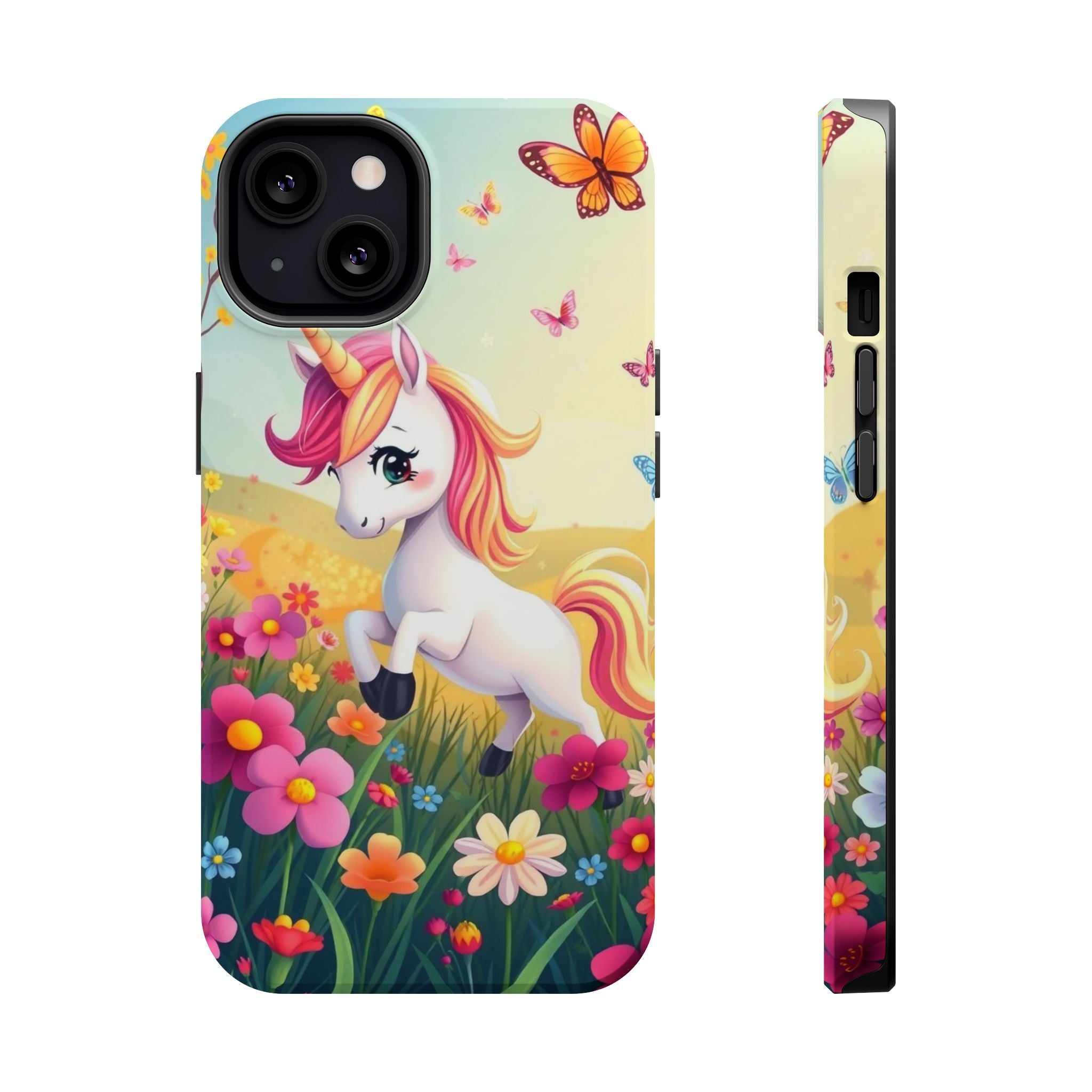 iPhone Magical Meadow Unicorn Kids Fun iPhone Phone Case Gift Slim · iPhone Case