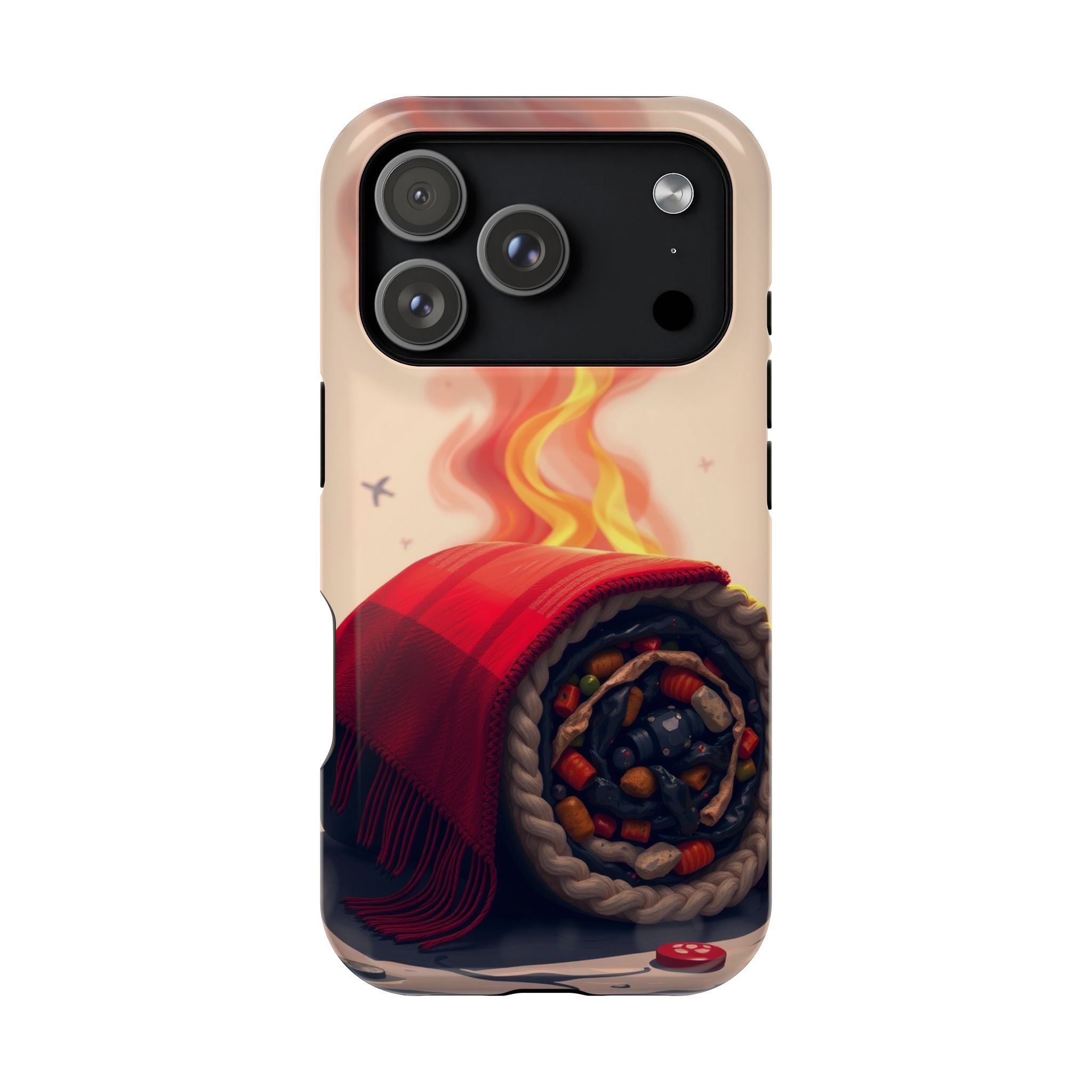 iPhone Serene Blanket Burrito Design Slim Everyday Designer Case · iPhone Case