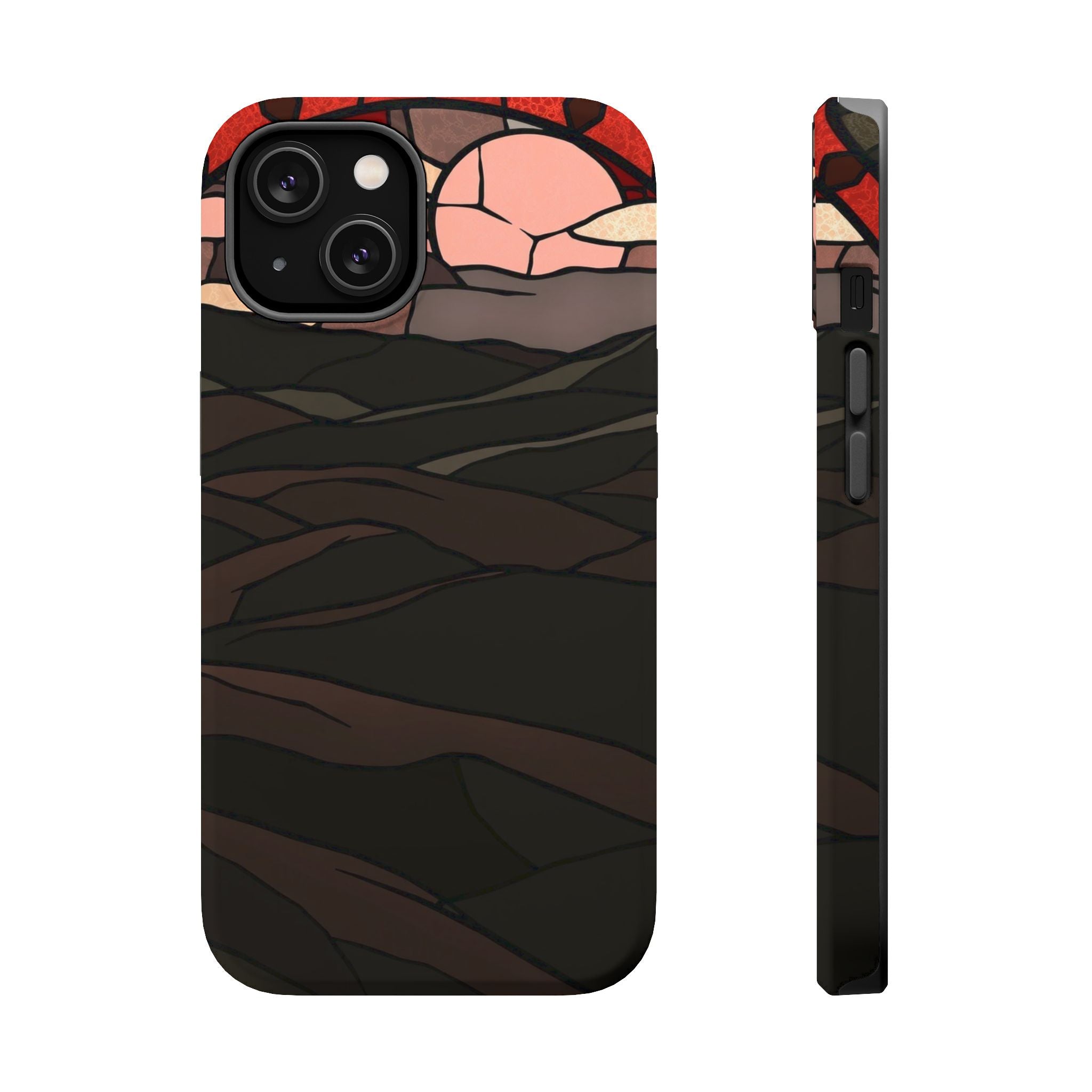 iPhone Rolling Hills Mystic Art 11 Bold Modern Everyday Snap Case · iPhone Case