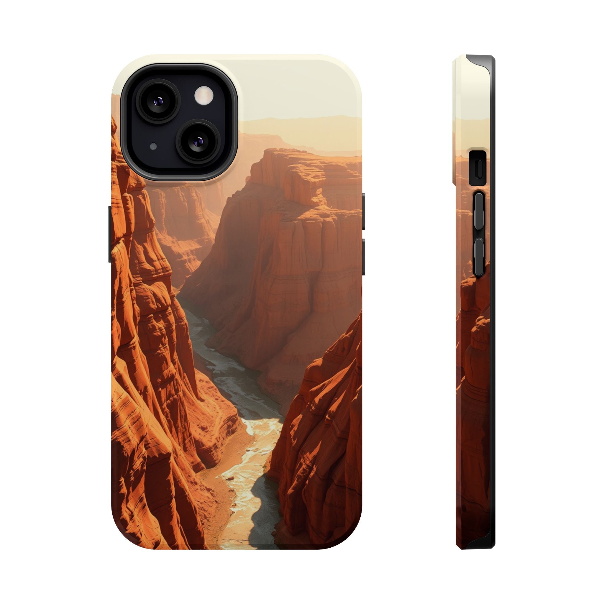 iPhone Vibrant River Canyon Design Bold Modern Everyday Snap Case · iPhone Case