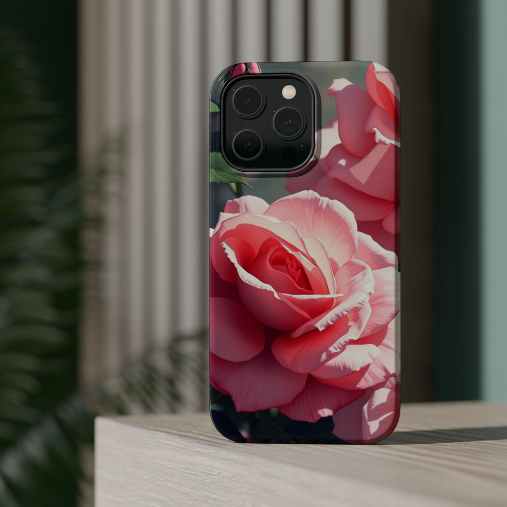 iPhone Serene Rose Garden Design Bold Modern Everyday Snap Case · iPhone Case
