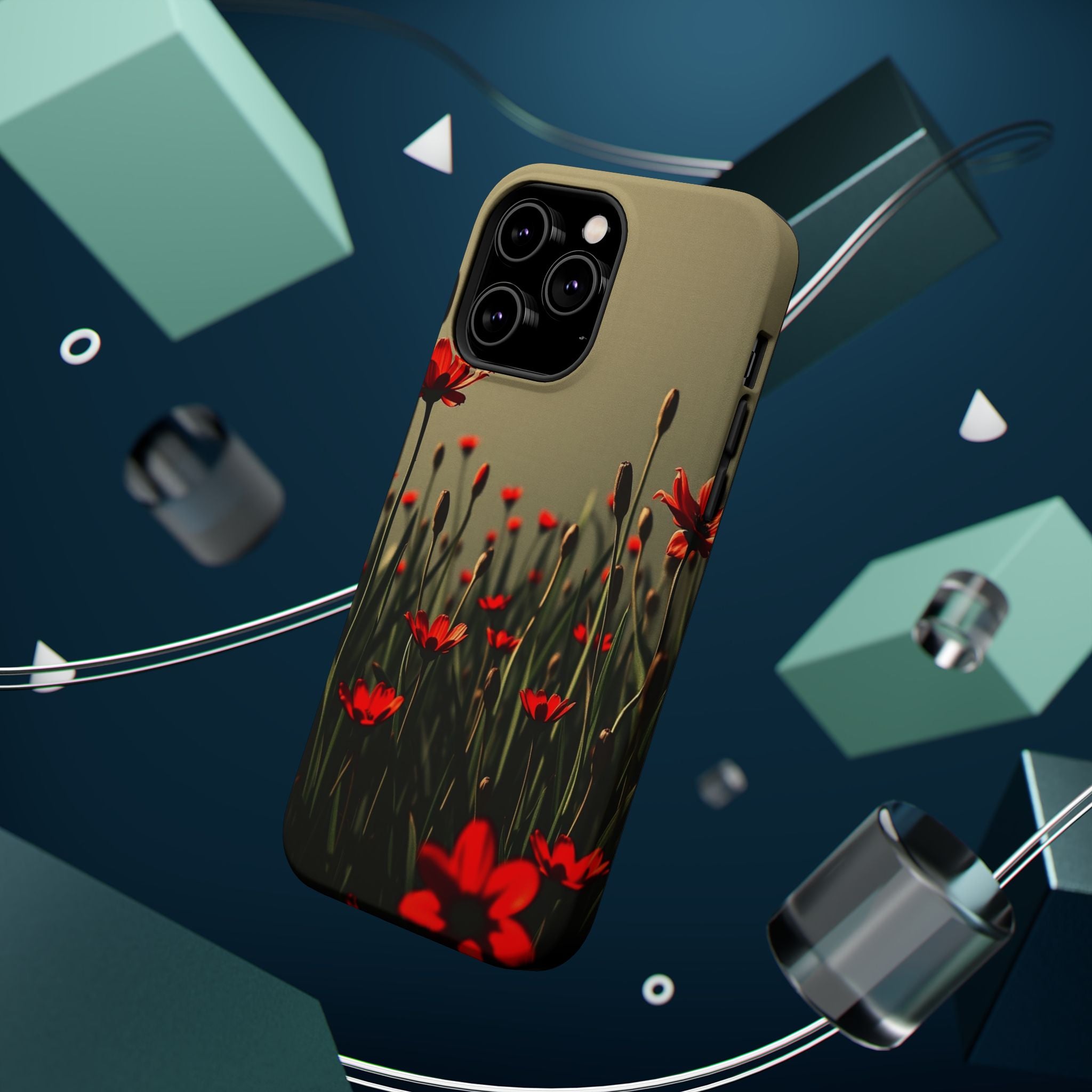 iPhone Vibrant Spring Meadow Design Slim Everyday Designer Case · iPhone Case