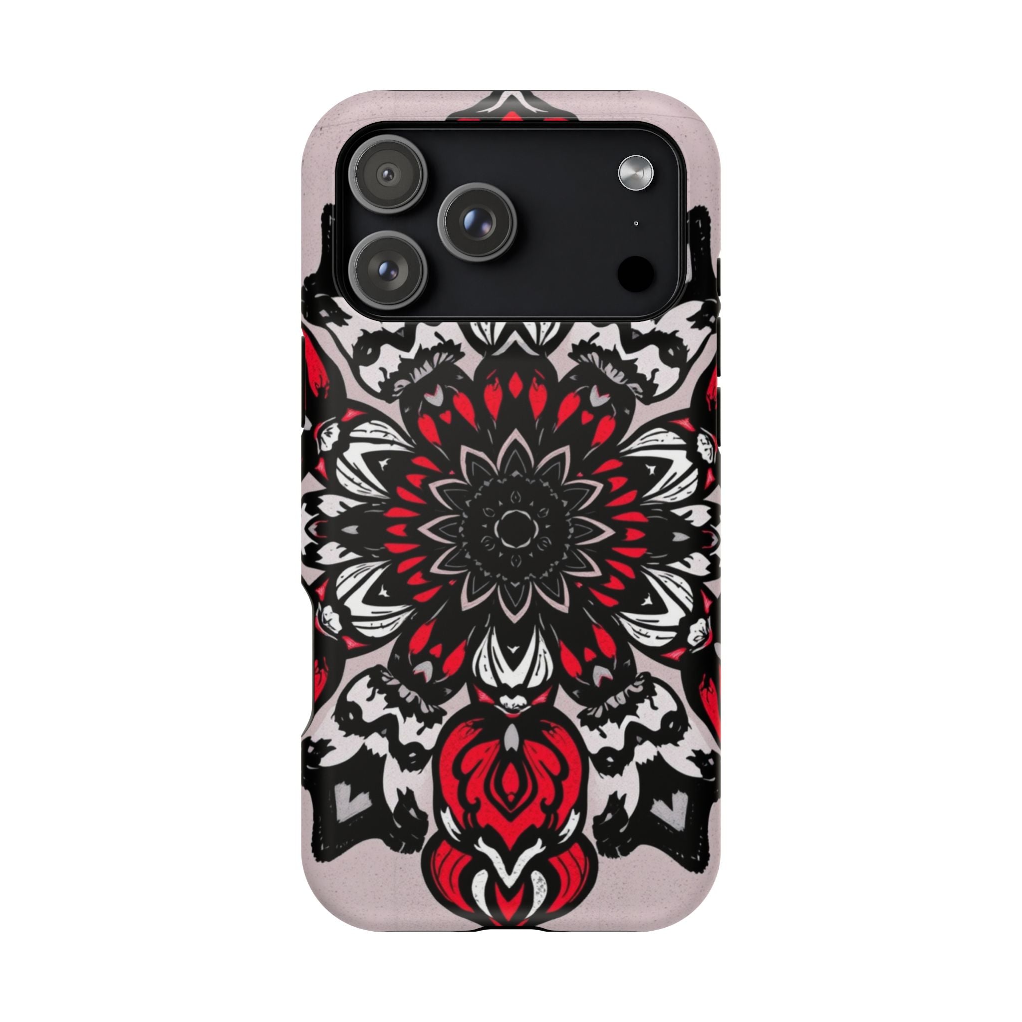 iPhone Floral Mandala Bold Art Slim Everyday Designer Case · iPhone Case