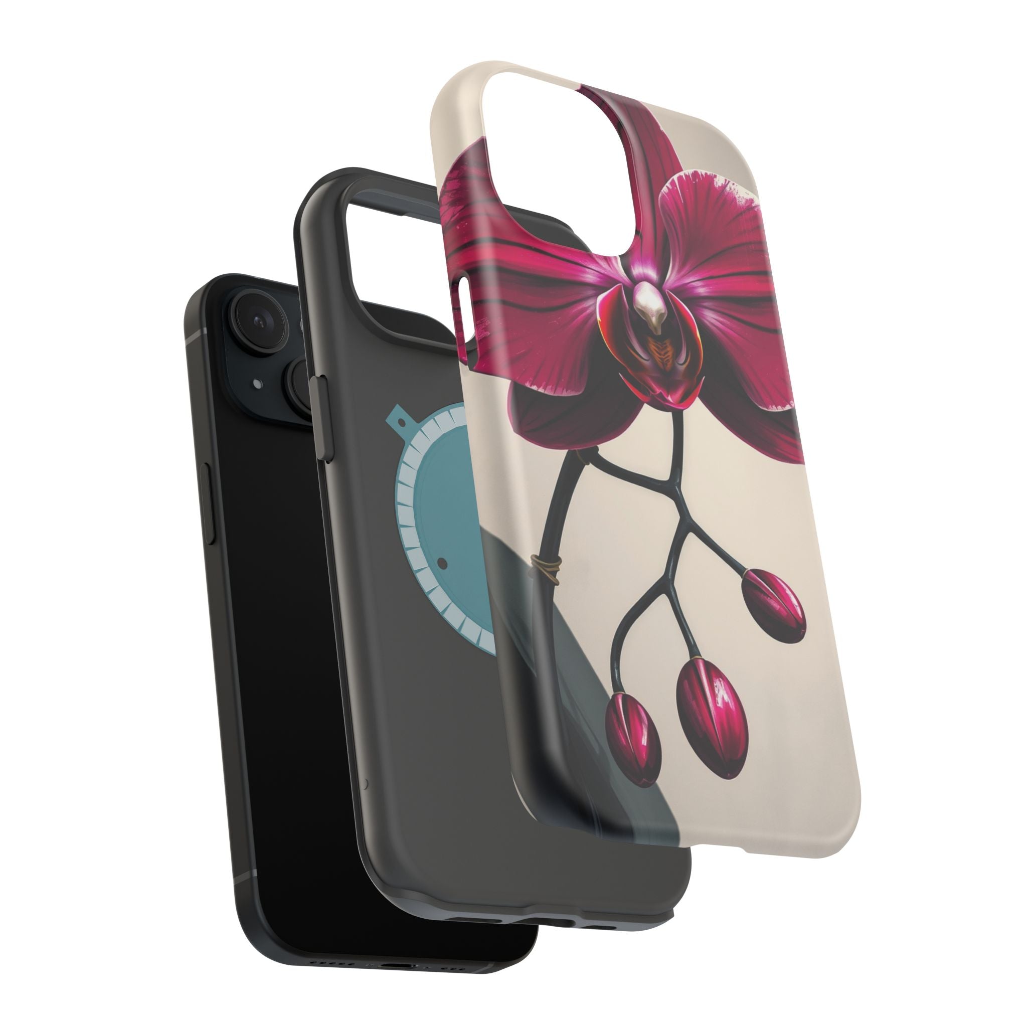 iPhone Orchid Study Enchanted Art Bold Modern Everyday Snap Case · iPhone Case