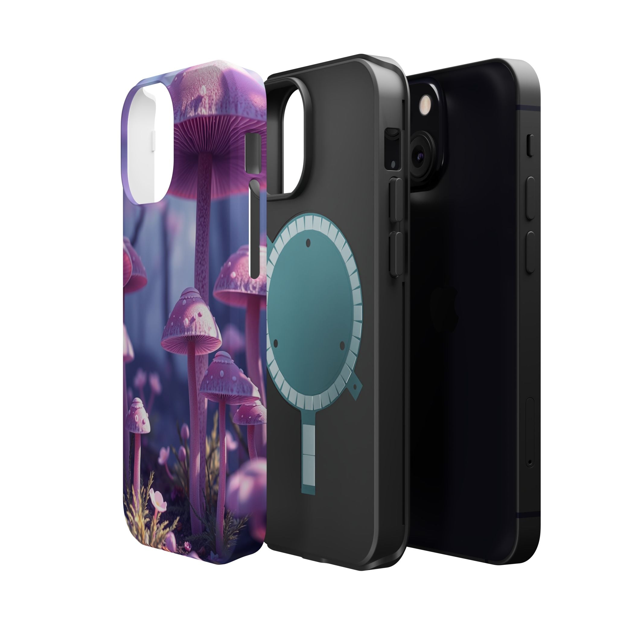 iPhone Mushroom Forest Dreamy Ethereal Slim Everyday Designer Case · iPhone Case