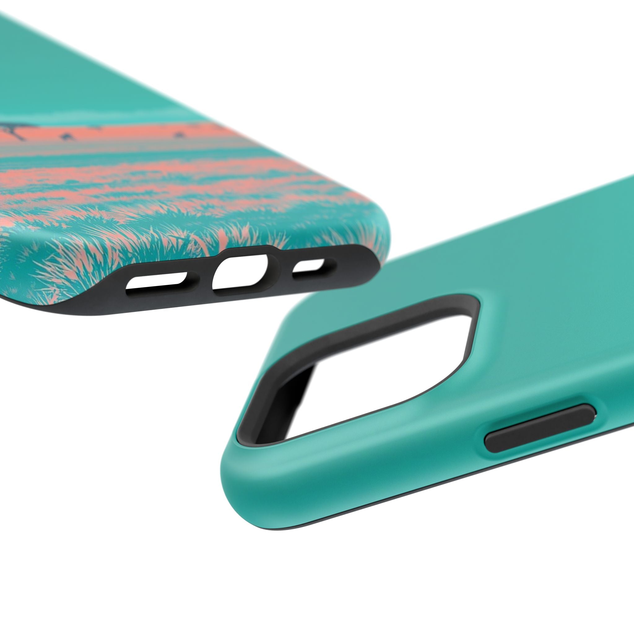 iPhone Savanna Horizon Risograph Print Slim Everyday Designer Case · iPhone Case