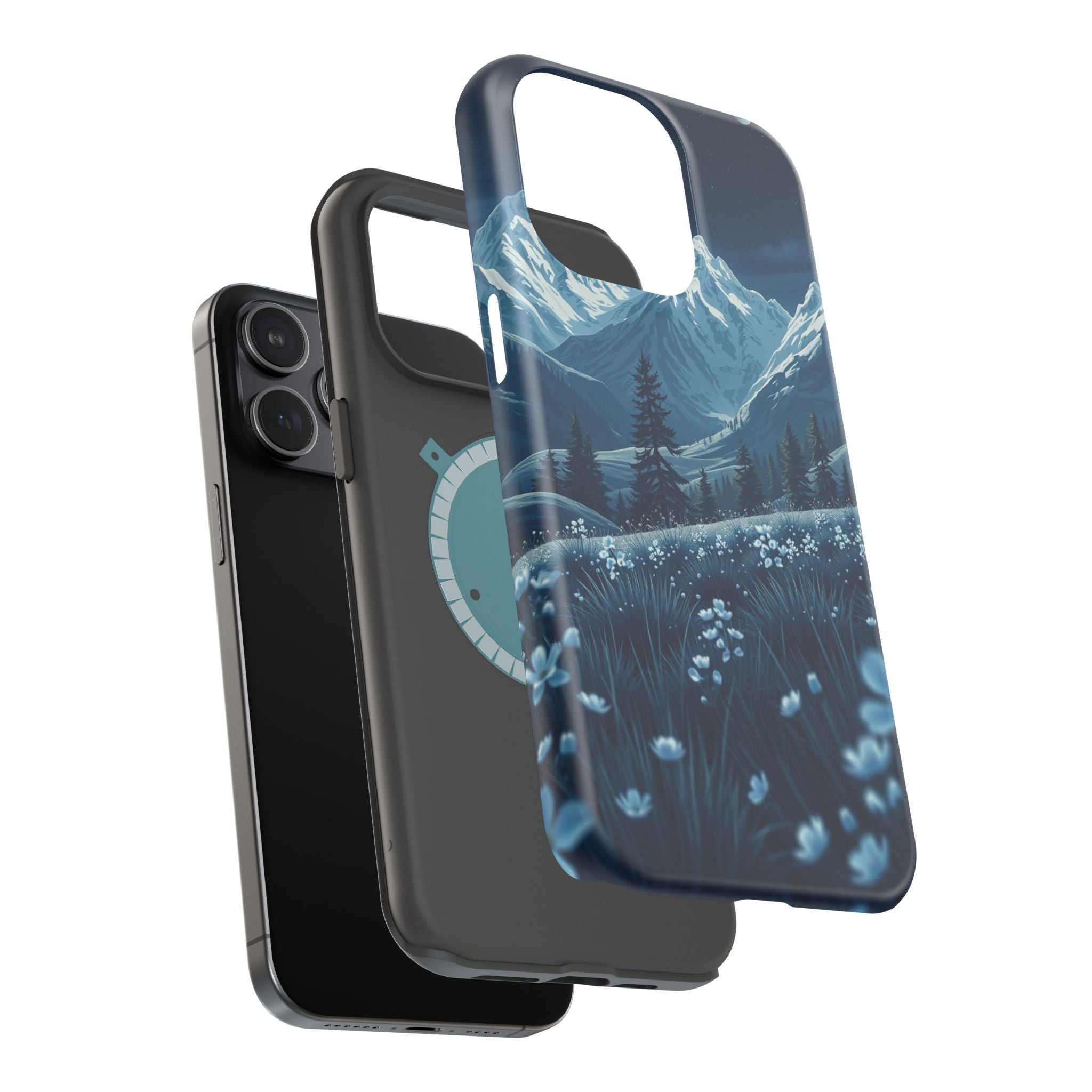 iPhone Dreamy Alpine Meadow Design Bold Modern Everyday Snap Case · iPhone Case