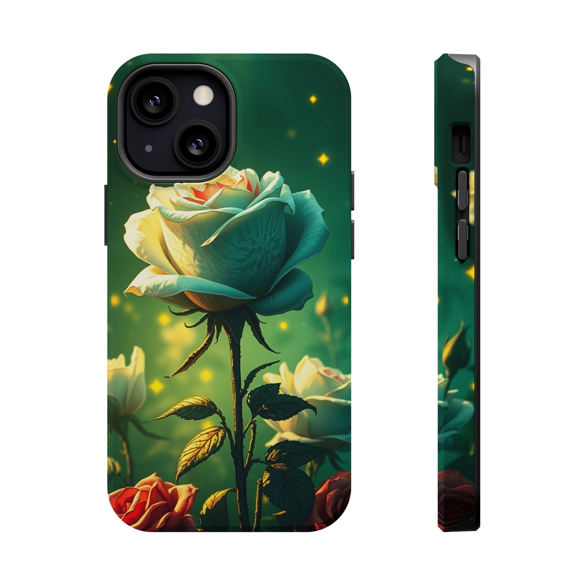 iPhone Earthy Rose Garden Design Bold Modern Everyday Snap Case · iPhone Case