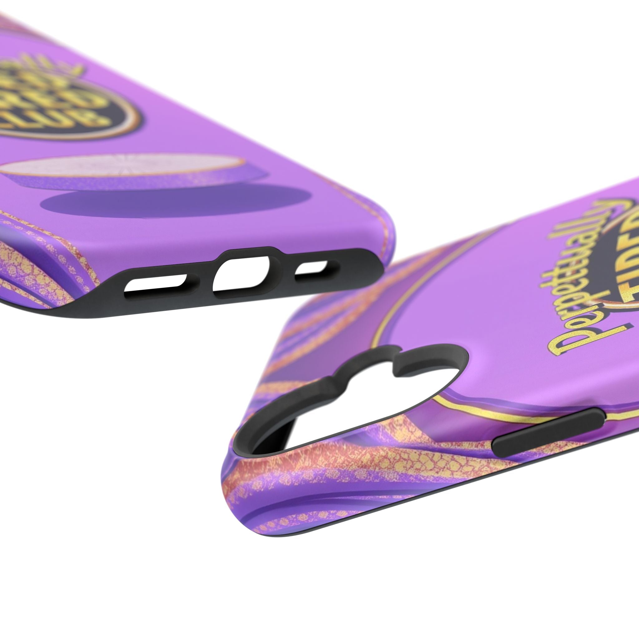iPhone Perpetually Tired Club Bold Art Slim Everyday Designer Case · iPhone Case
