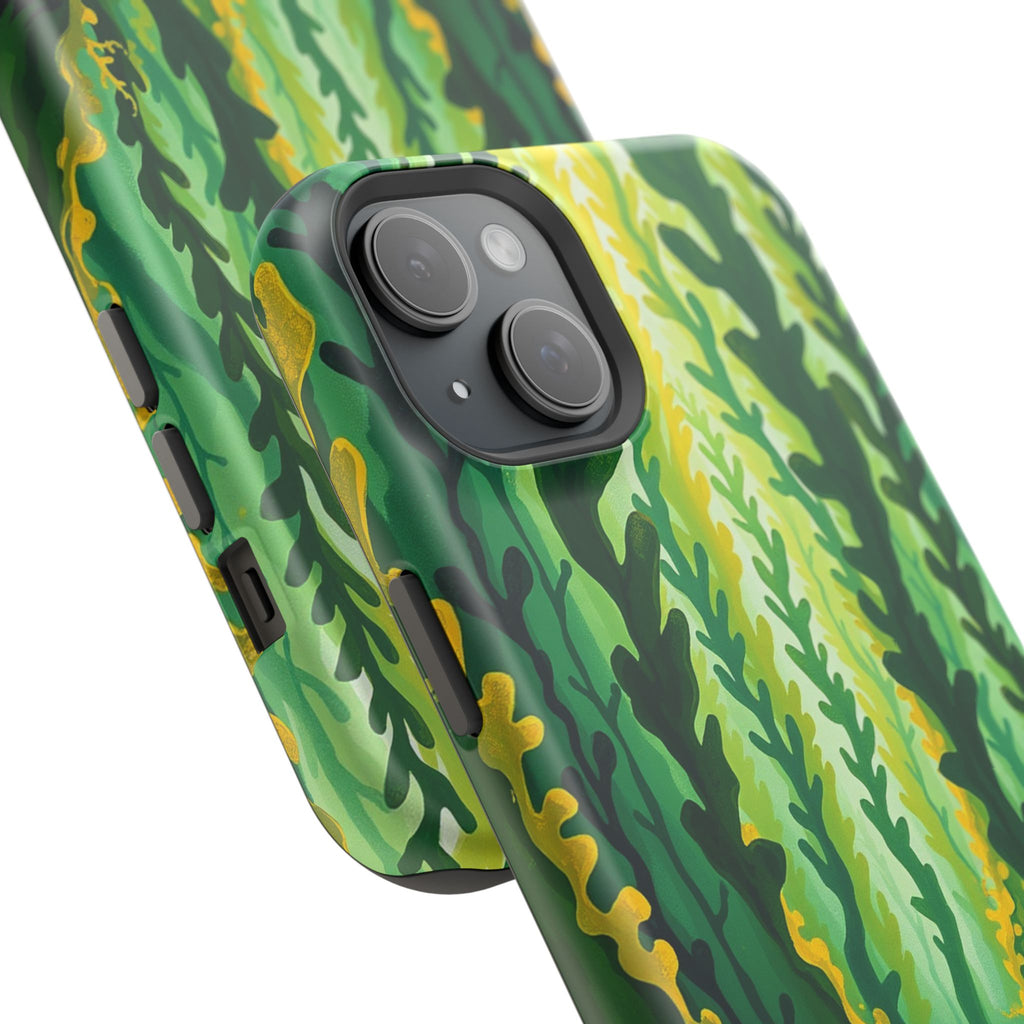 iPhone Kelp Forest Oil Painting Impressionist Slim iPhone Everyday · iPhone Case