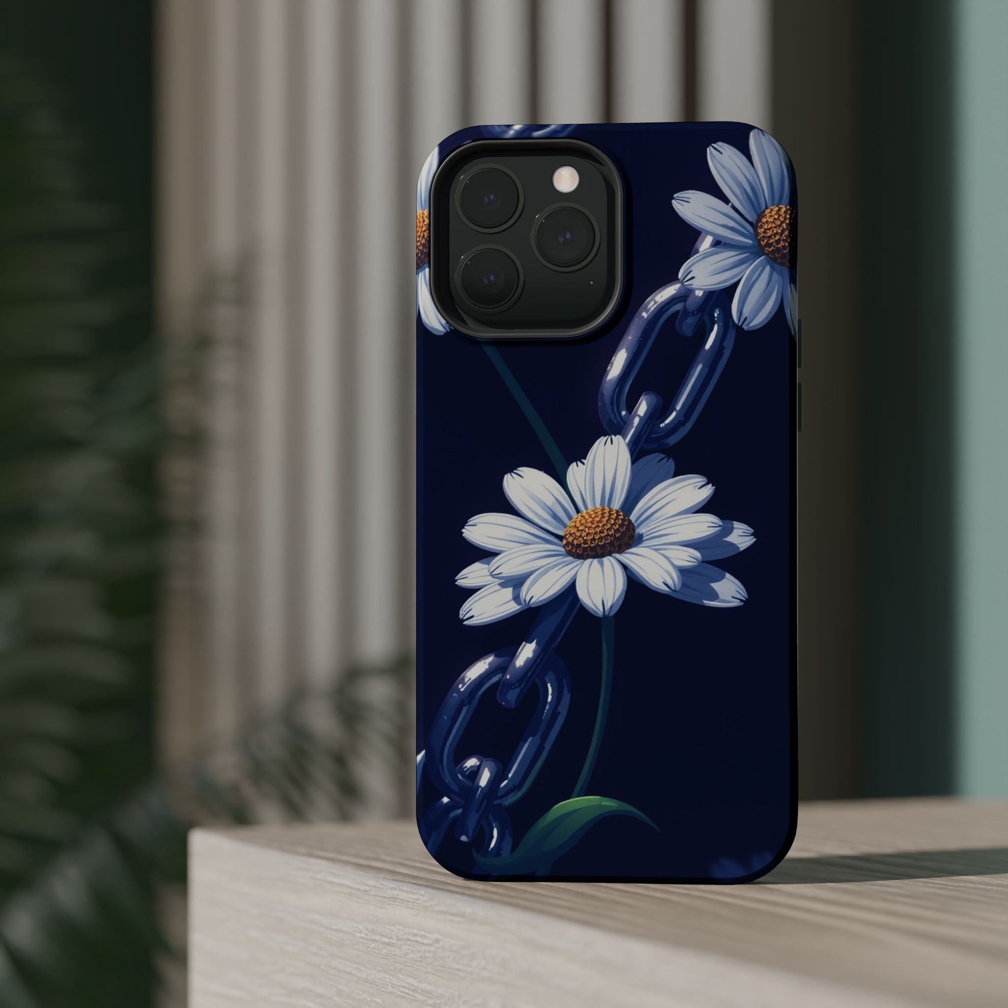 iPhone Daisy Chain Enchanted Art Bold Modern Everyday Snap Case · iPhone Case
