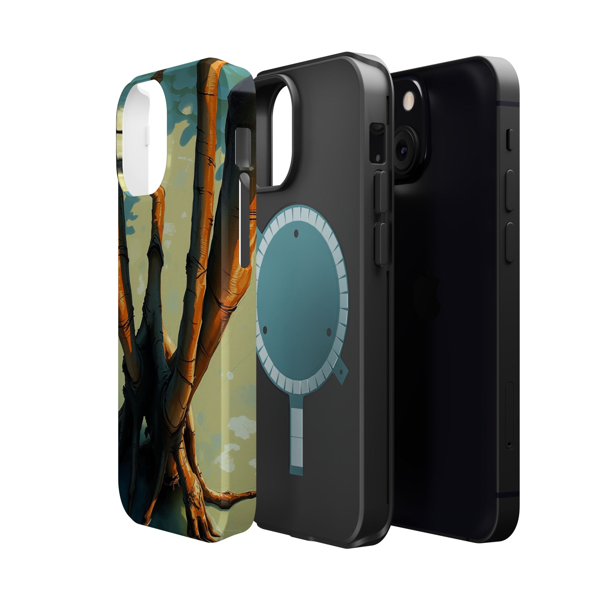 iPhone Mangrove Roots Mystic Art Bold Modern Everyday Snap Case · iPhone Case