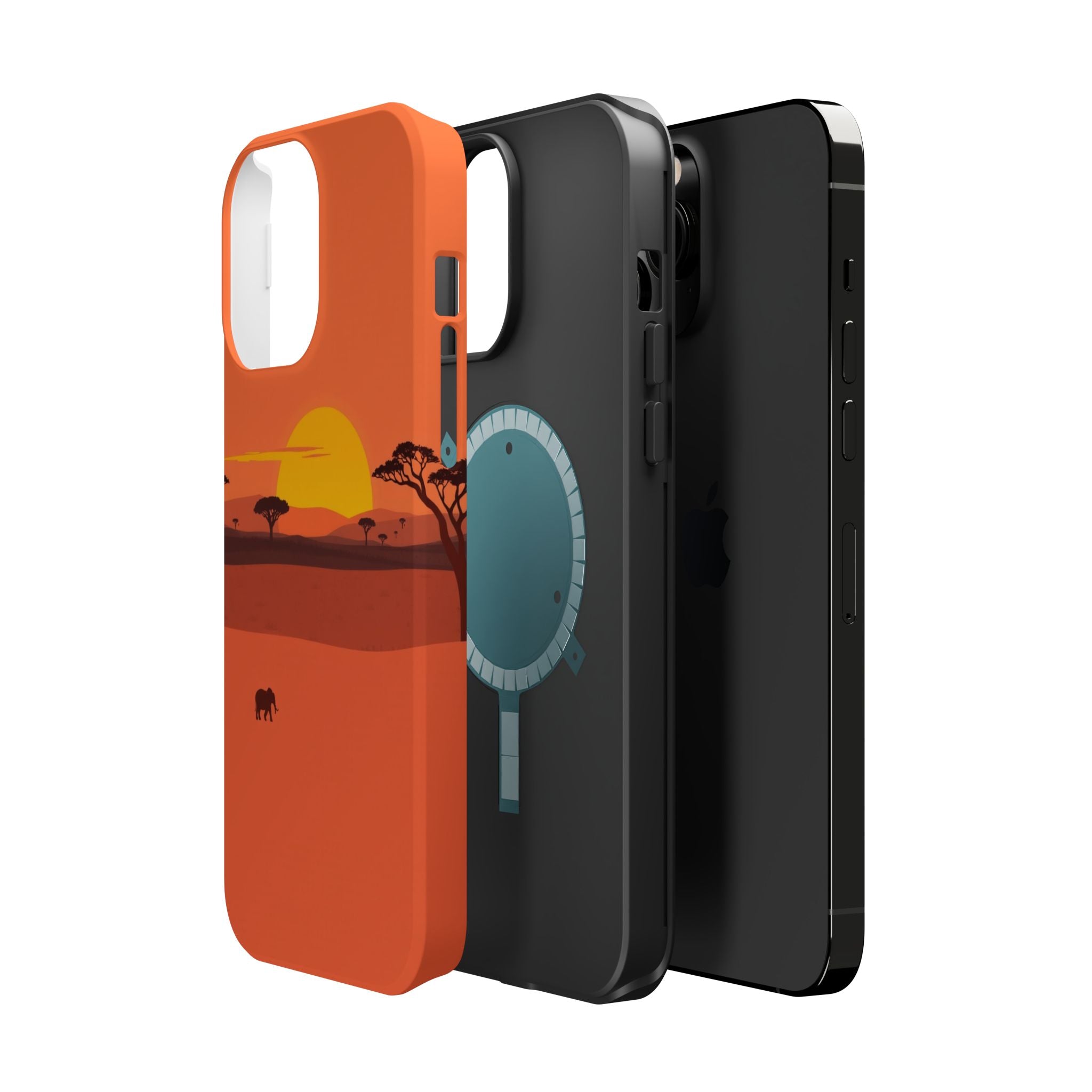 iPhone Sunset Amber And Peach Savanna Horizon Slim iPhone Everyday · iPhone Case