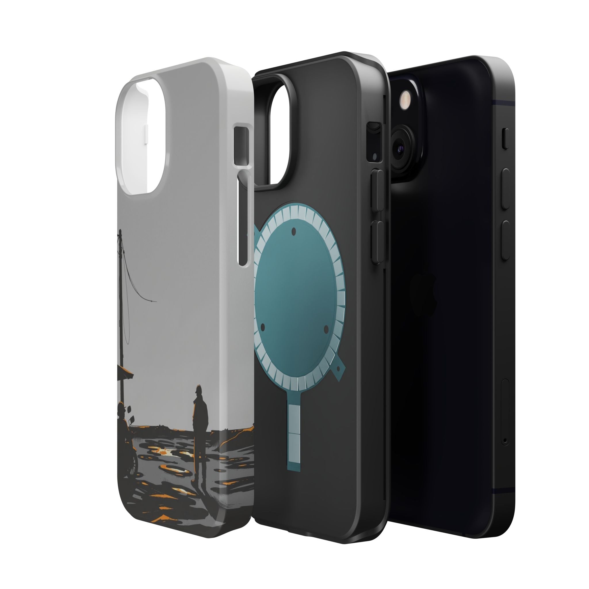 iPhone Weekend Mode On Hand-Drawn Sketch Slim Everyday Designer Case · iPhone Ca