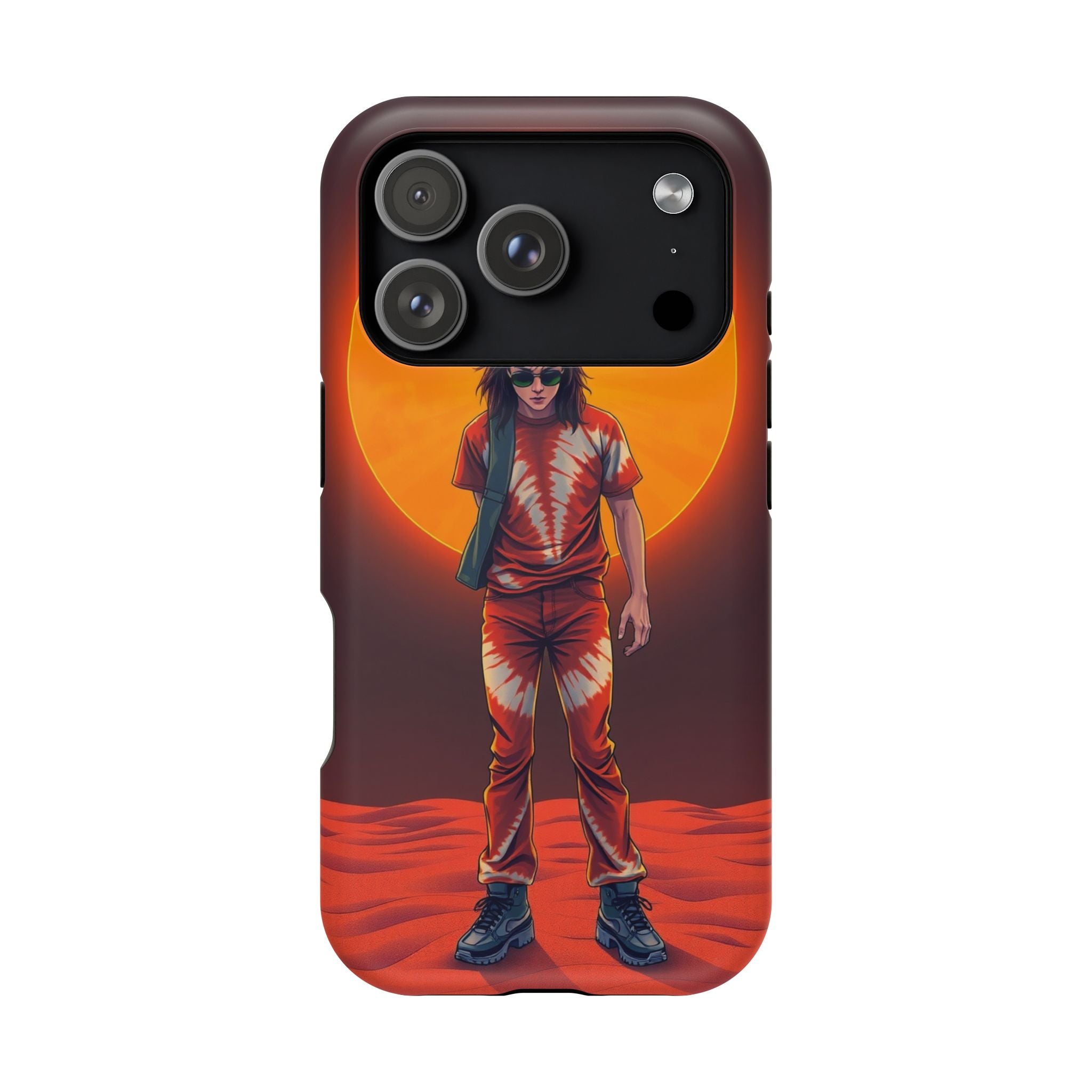 iPhone Tie-Dye 60s Enchanted Art Bold Modern Everyday Snap Case · iPhone Case