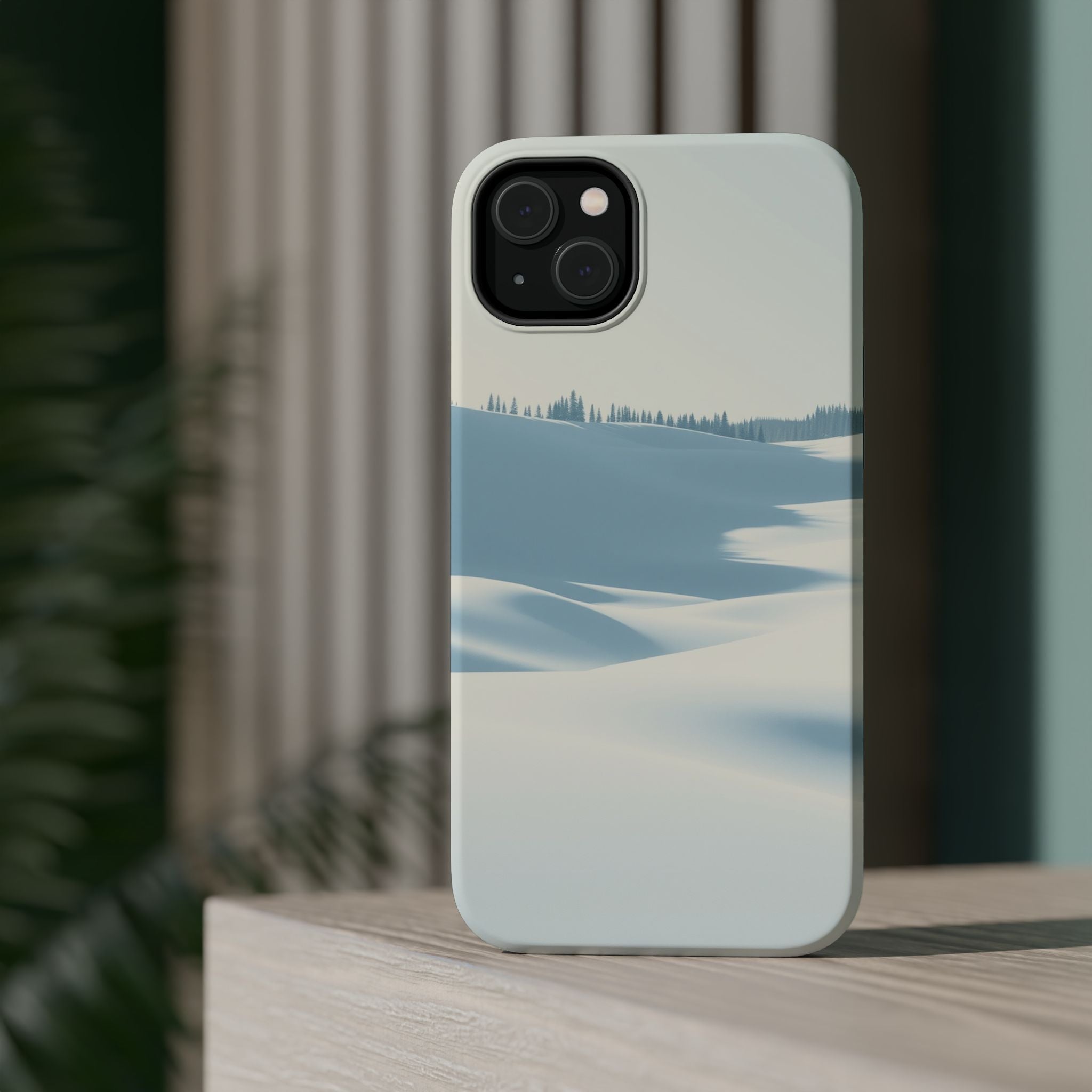 iPhone Snow Field Dreamy Design Slim Everyday Designer Case · iPhone Case