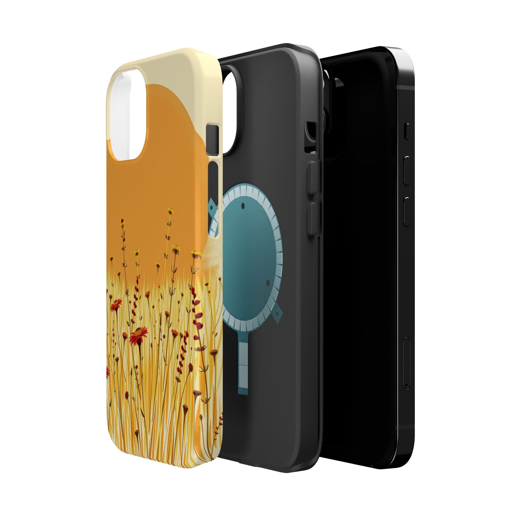 iPhone Wildflower Field Electric Art Slim Everyday Designer Case · iPhone Case