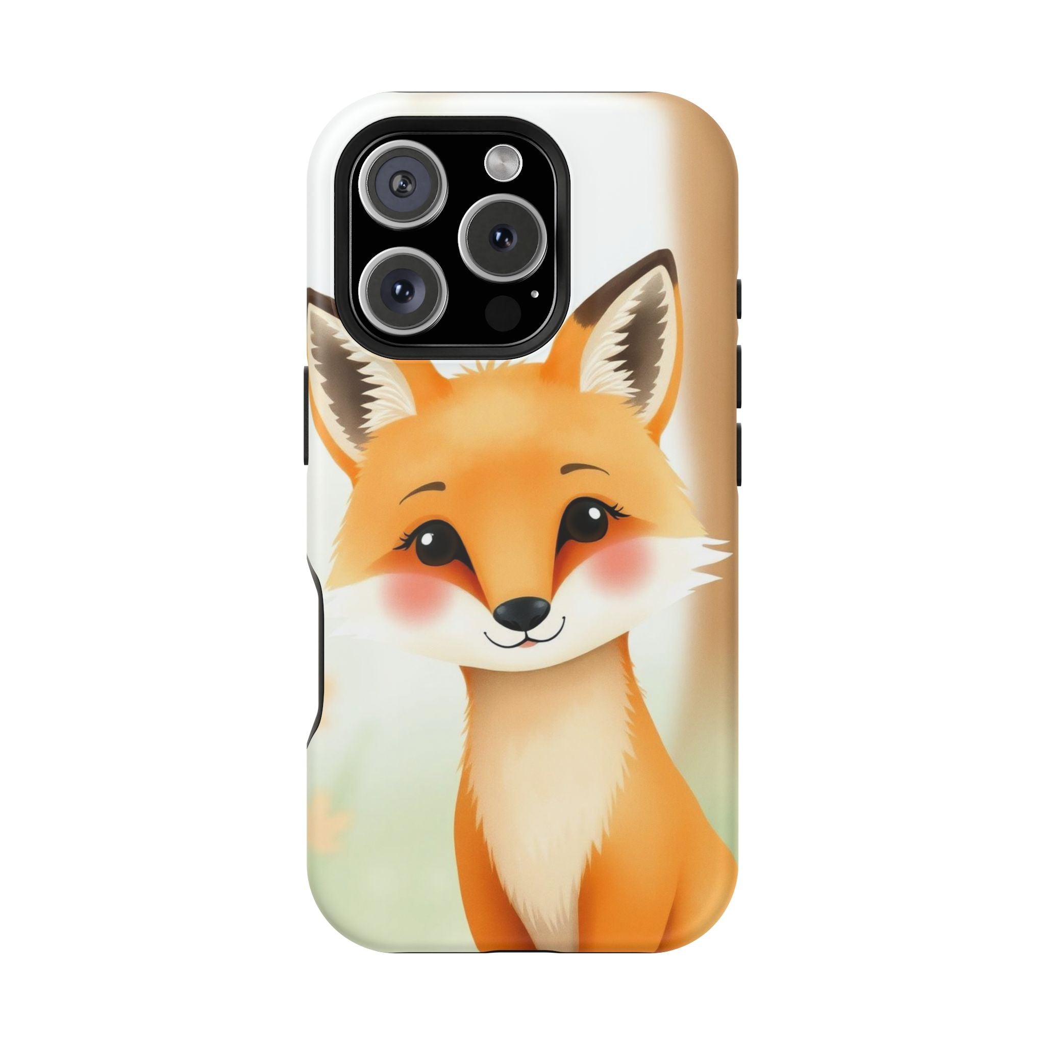 iPhone Watercolor Fox Portrait Kids Fun iPhone Phone Case Gift Slim · iPhone Cas