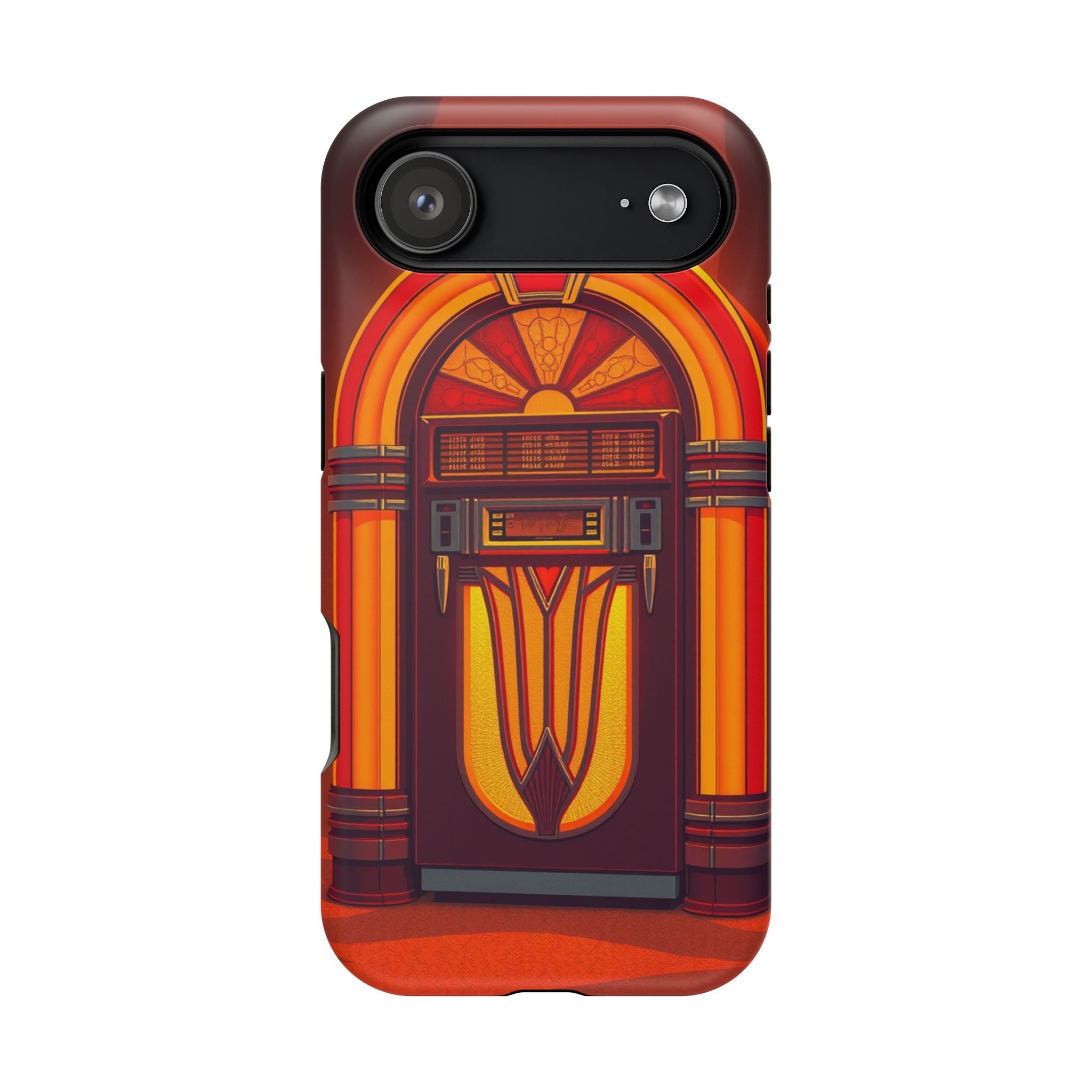 iPhone Jukebox Glow Pop Art Bold Bold Modern Everyday Snap Case · iPhone Case