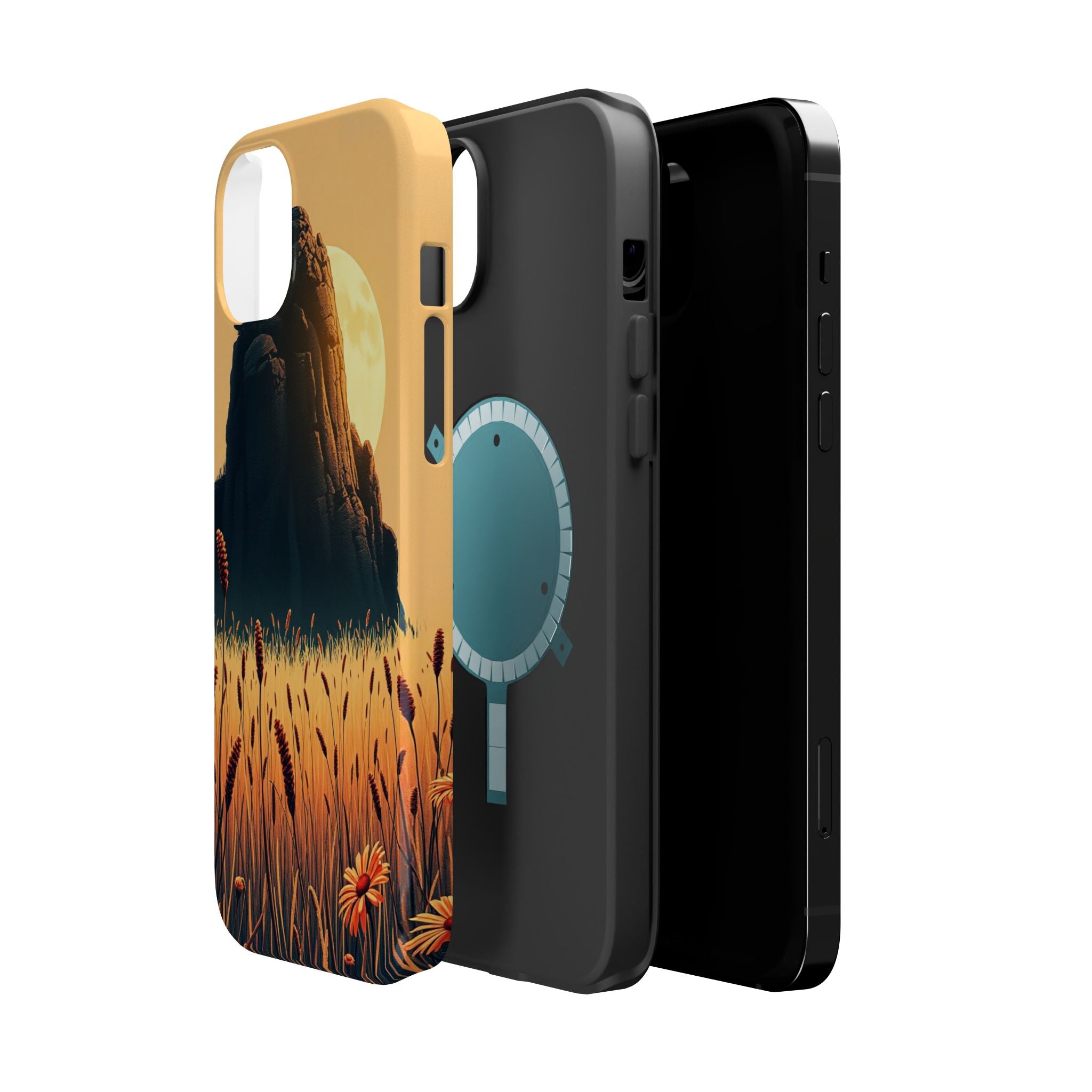 iPhone Spring Meadow Cinematic Art Clean Minimal Snap Cas Slim Snap Case · iPhon