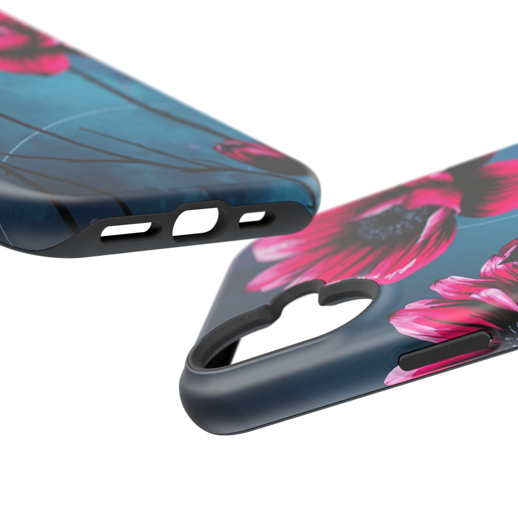 iPhone Floral Ink Wash Bold Art Slim Everyday Designer Case · iPhone Case