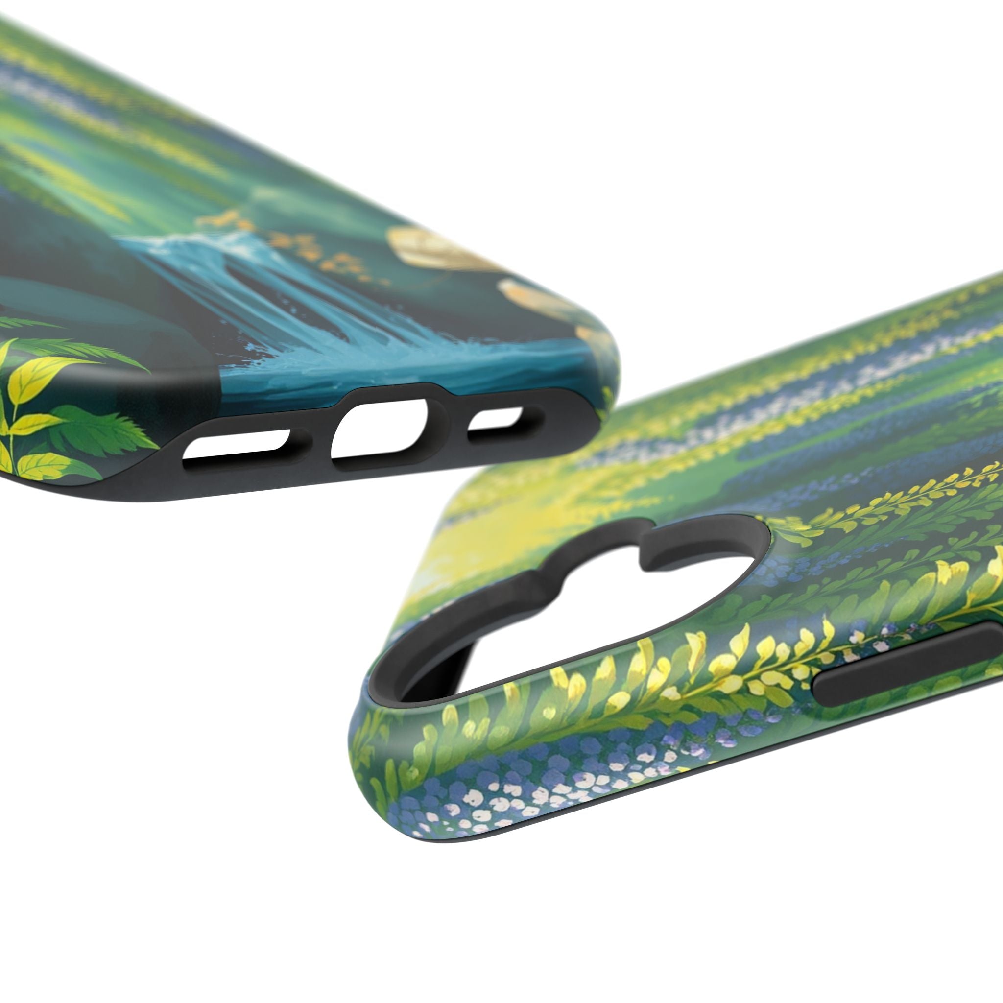 iPhone Wisteria Cascade Mystic Art Bold Modern Everyday Snap Case · iPhone Case