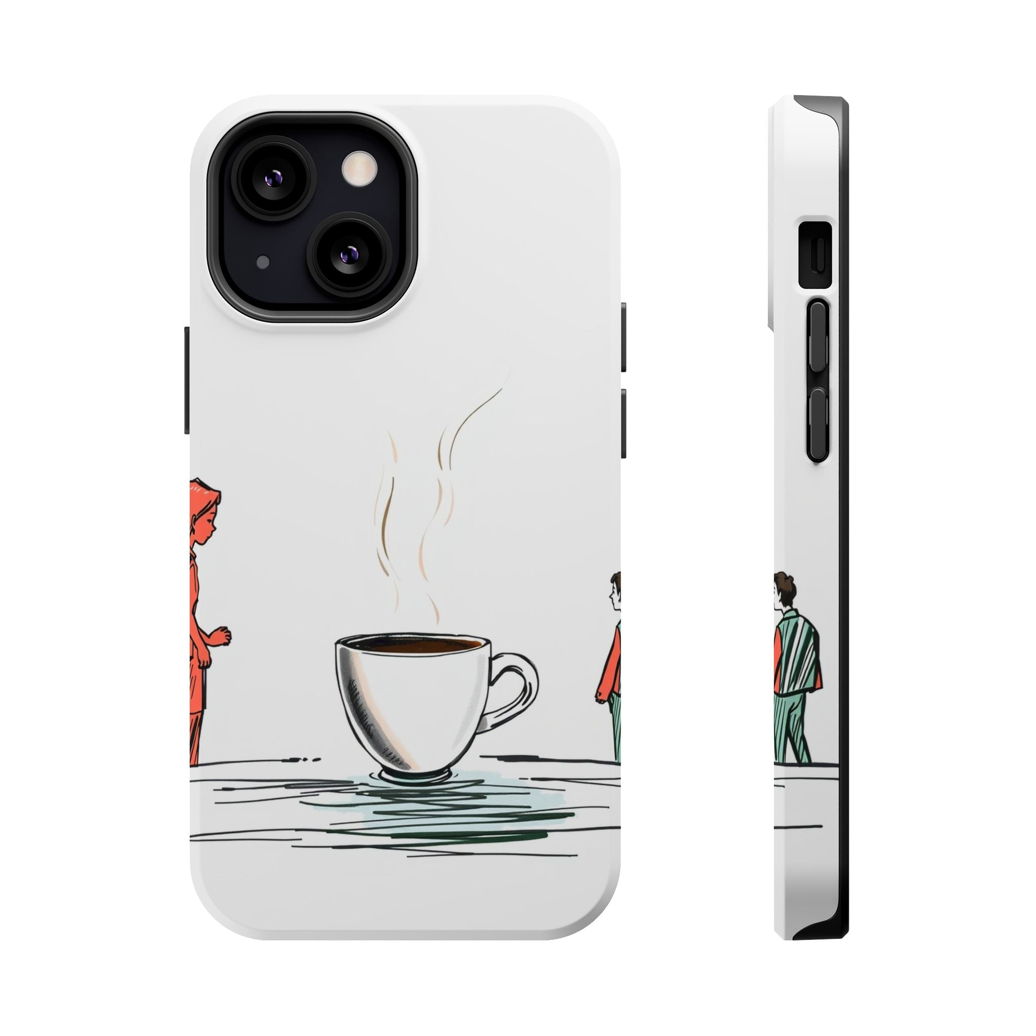 iPhone Coffee Before People Mystic Art Slim Everyday Designer Case · iPhone Case