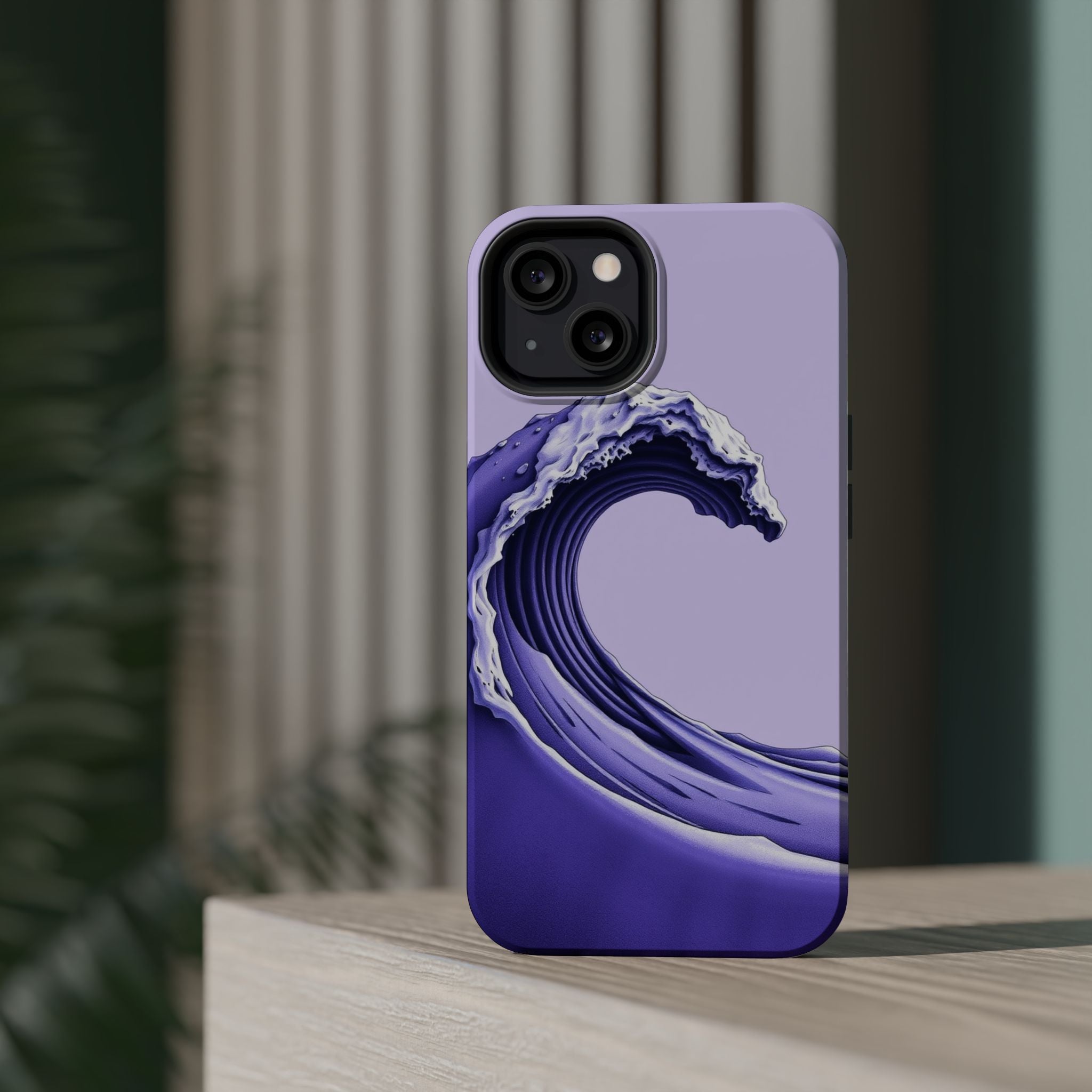 iPhone Sand Art Wave Dark Gothic Ink Slim Everyday Designer Case · iPhone Case
