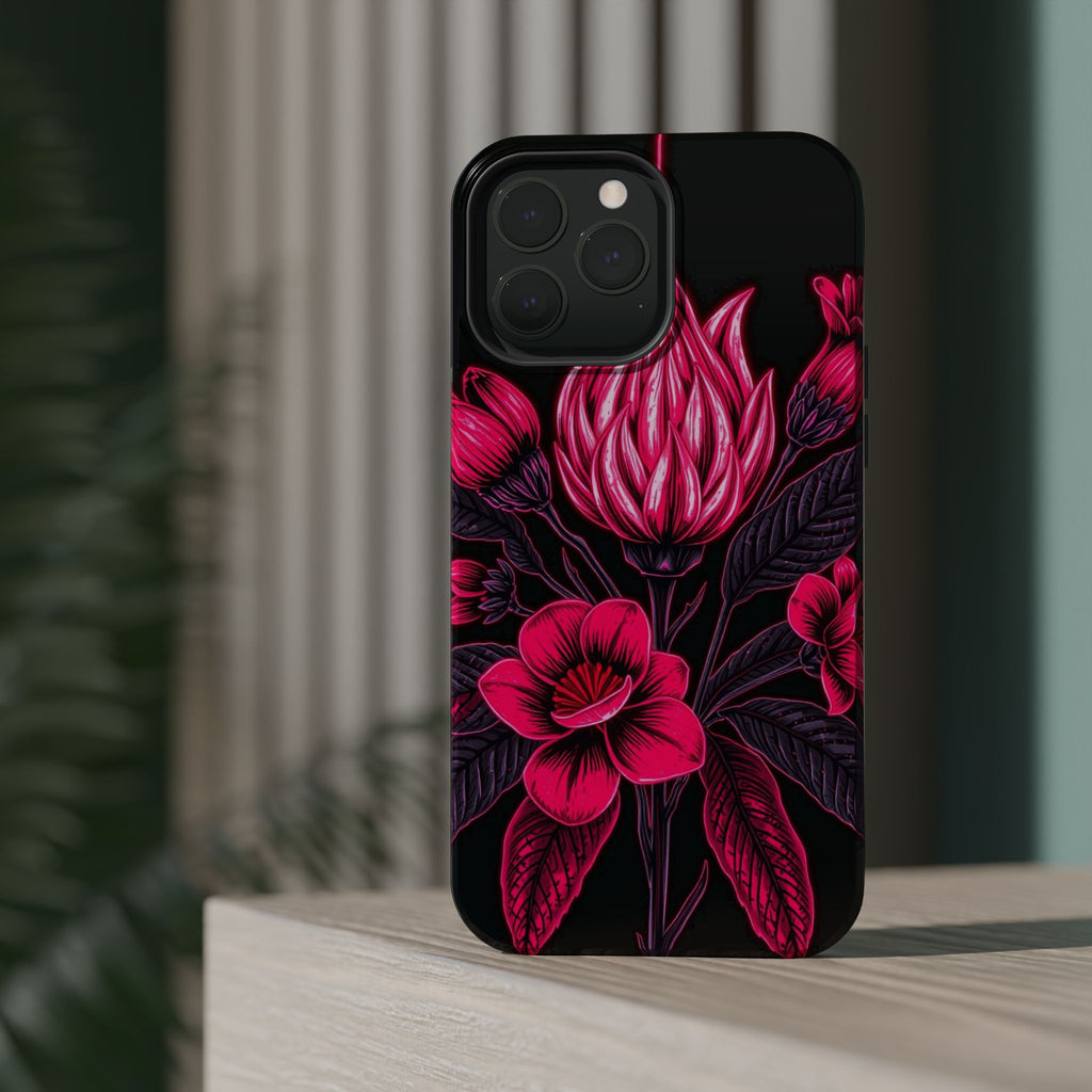 iPhone Vibrant Vintage Botanical Print Design Slim iPhone Everyday · iPhone Case
