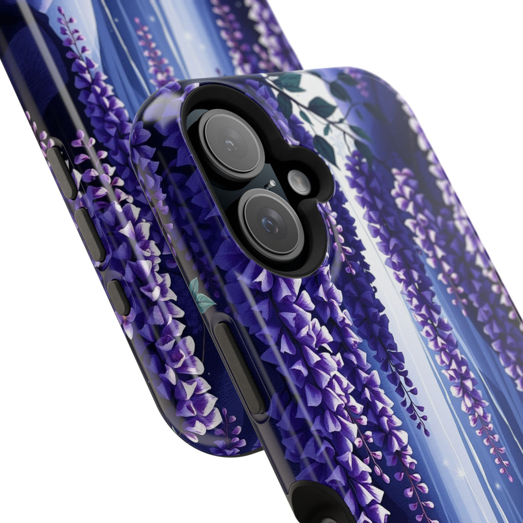 iPhone Wisteria Cascade Serene Design Slim Snap Case Ga · iPhone Case