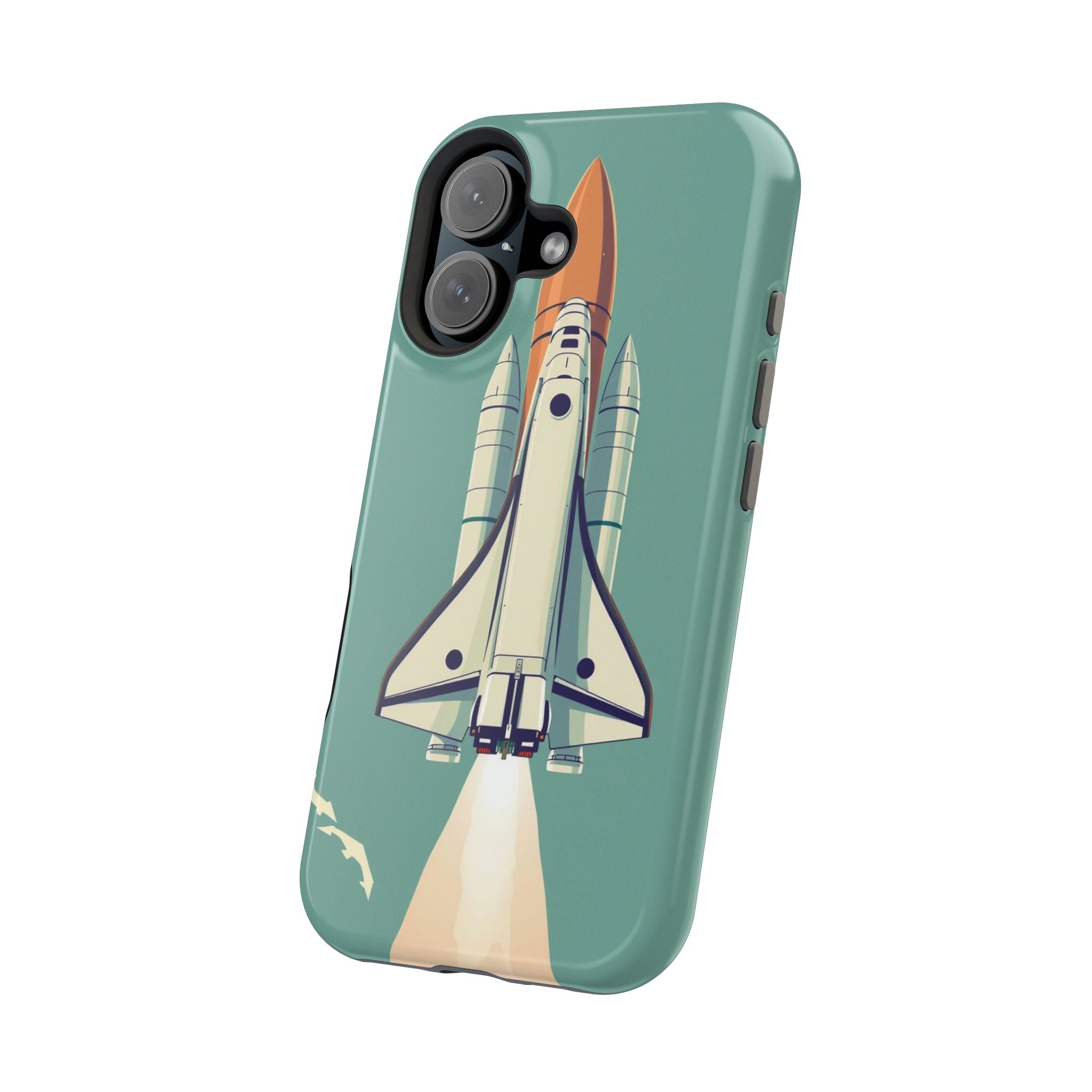 iPhone Retro Space Shuttle Cinematic Art Slim Everyday Designer Case · iPhone Ca