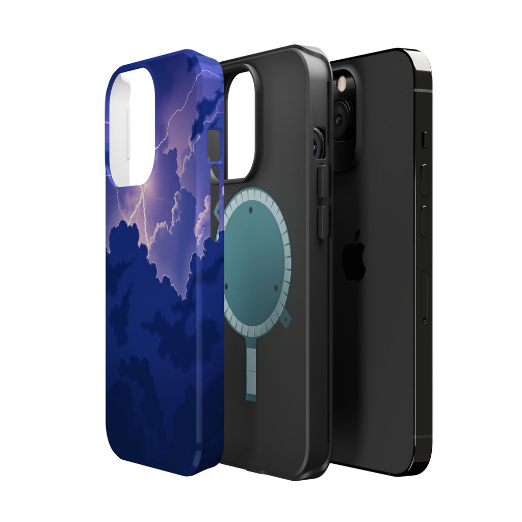 iPhone Indigo And Violet Thunderstorm Sky Slim iPhone Everyday Designer · iPhone