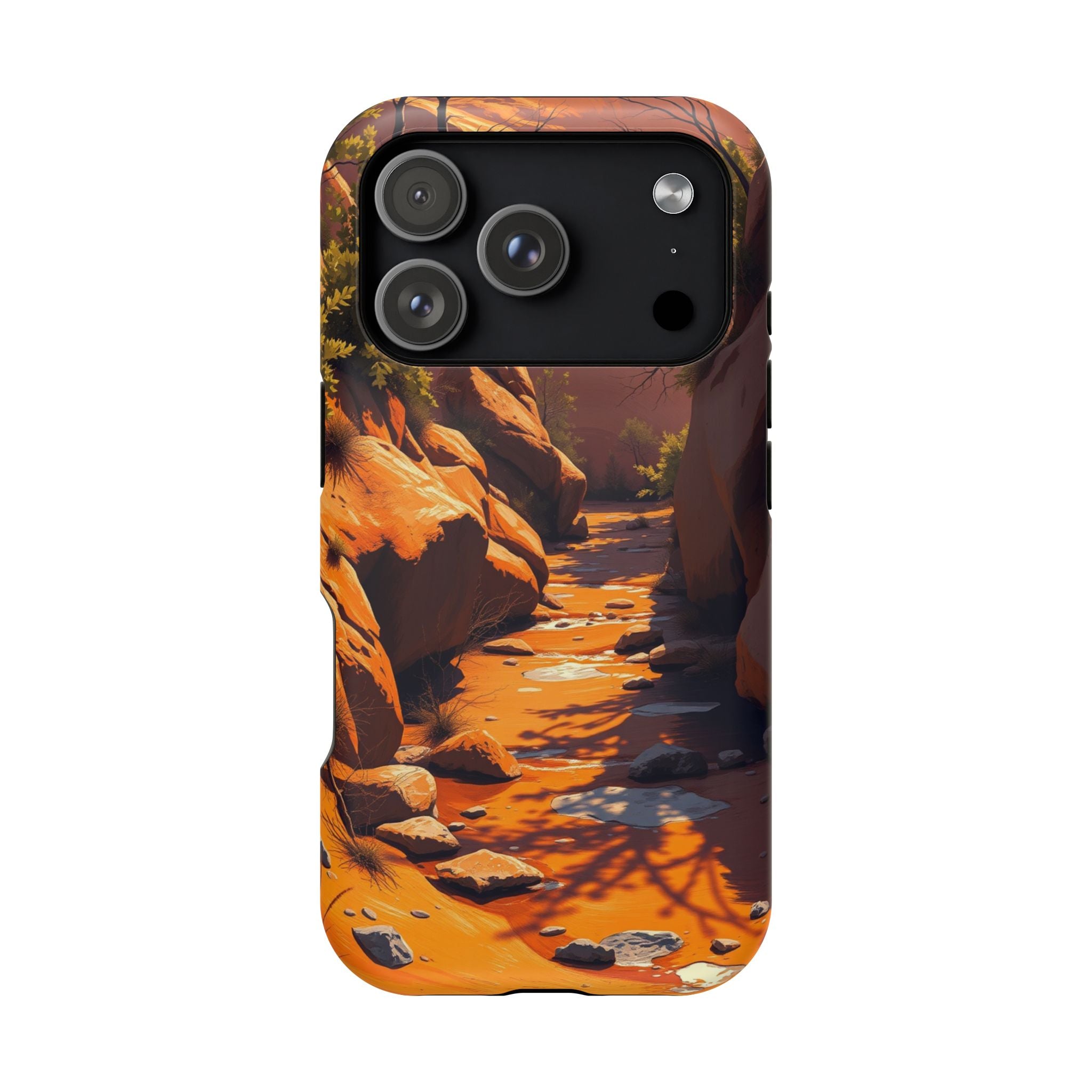 iPhone Spring Creek Bold Art Slim Everyday Designer Case · iPhone Case