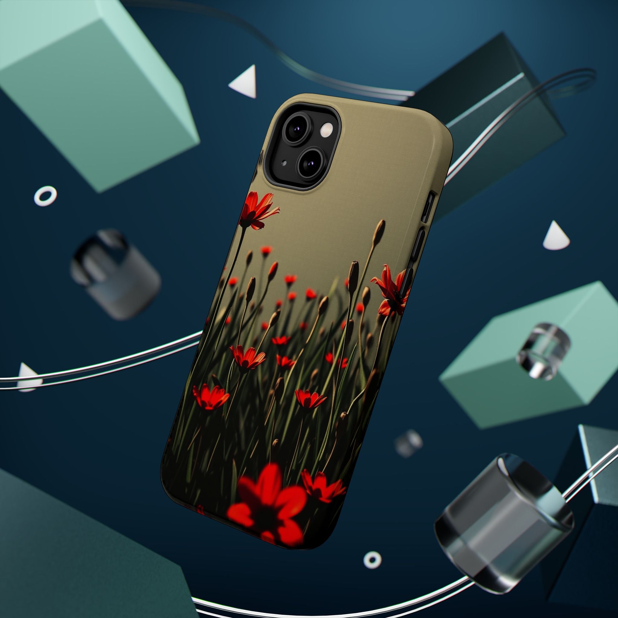iPhone Vibrant Spring Meadow Design Slim Everyday Designer Case · iPhone Case