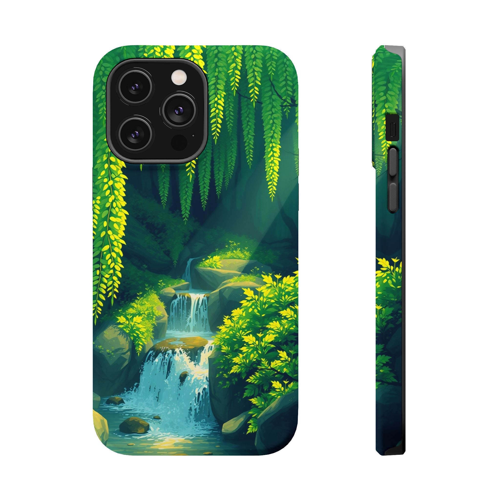 iPhone Earthy Wisteria Cascade Design Slim Everyday iPhone 13 Designer · iPhone