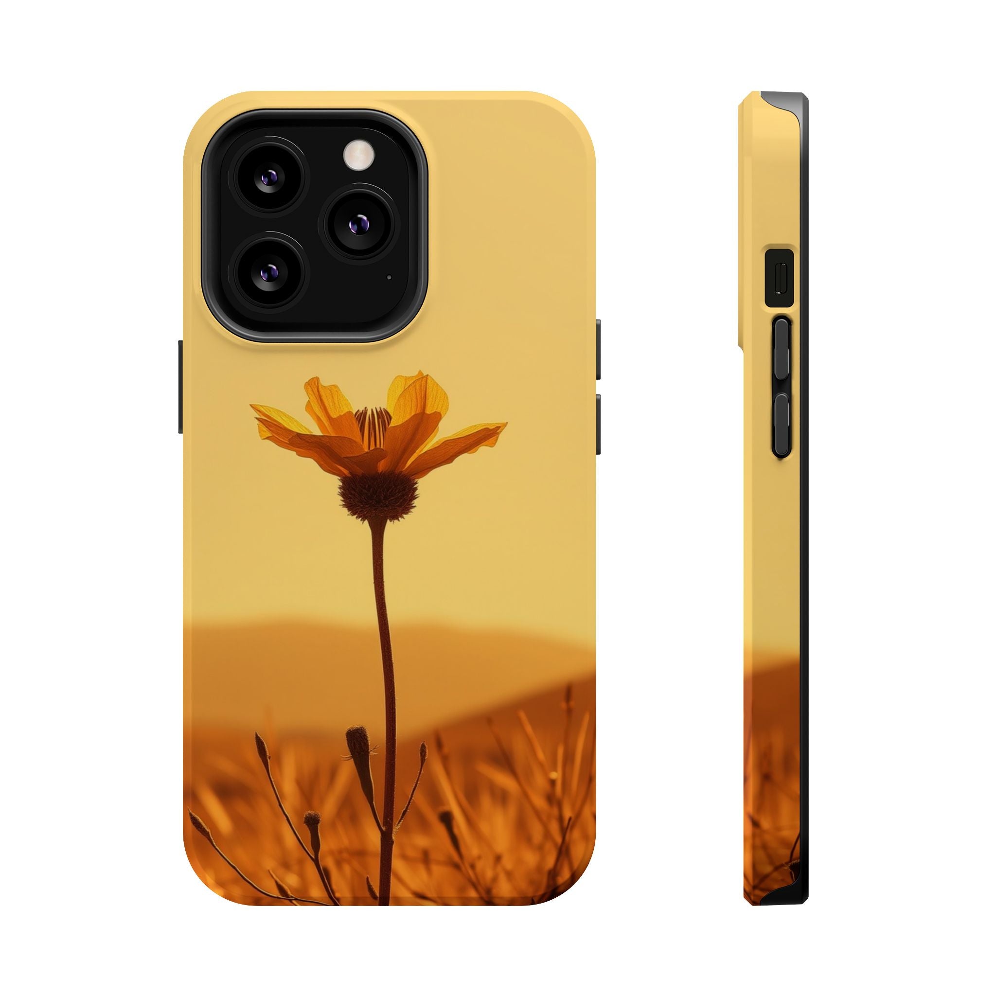 iPhone Desert Flower Cinematic Art Bold Modern Everyday Snap Case · iPhone Case